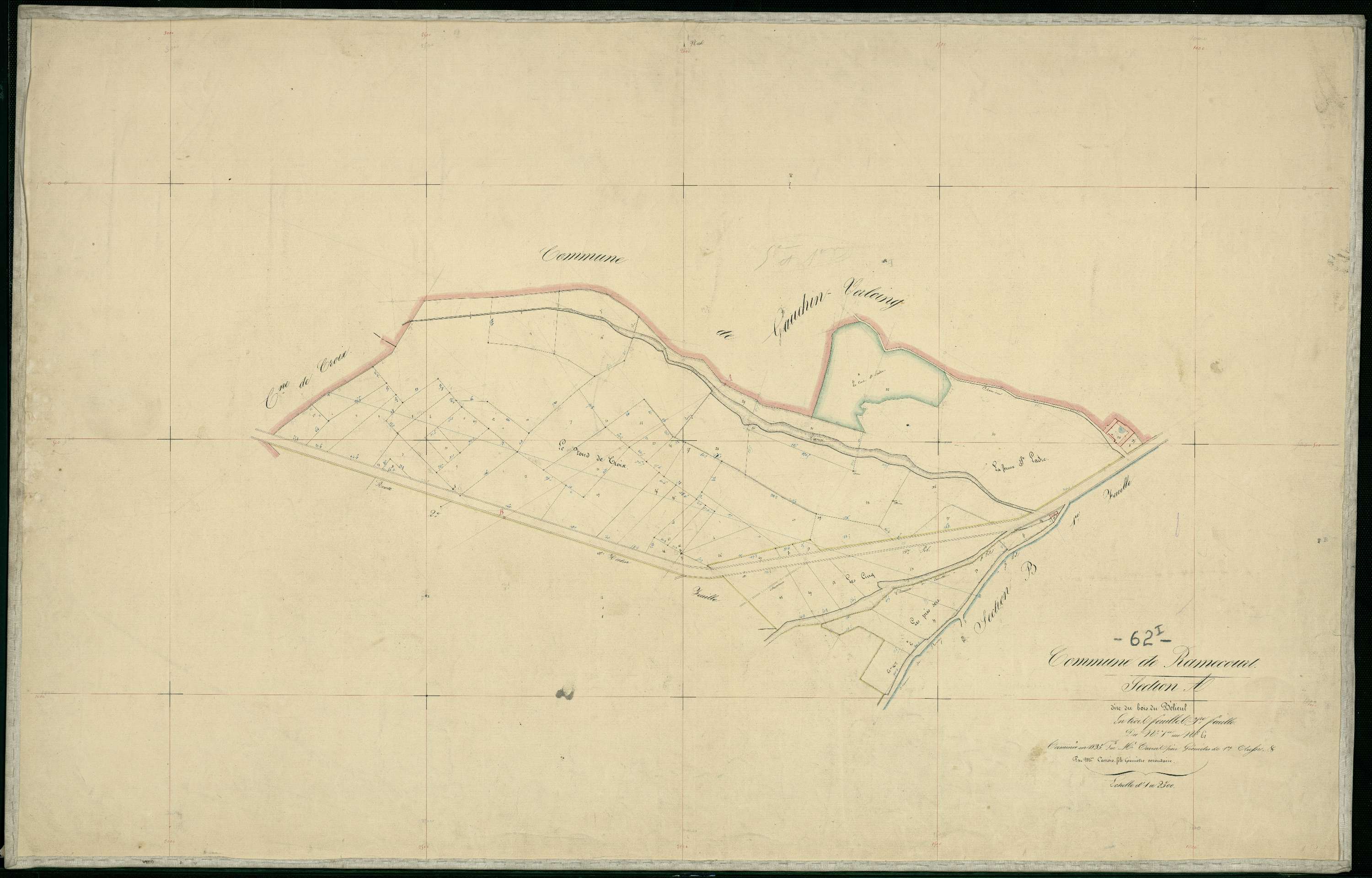 Ramecourt - Section A, 1re feuille
