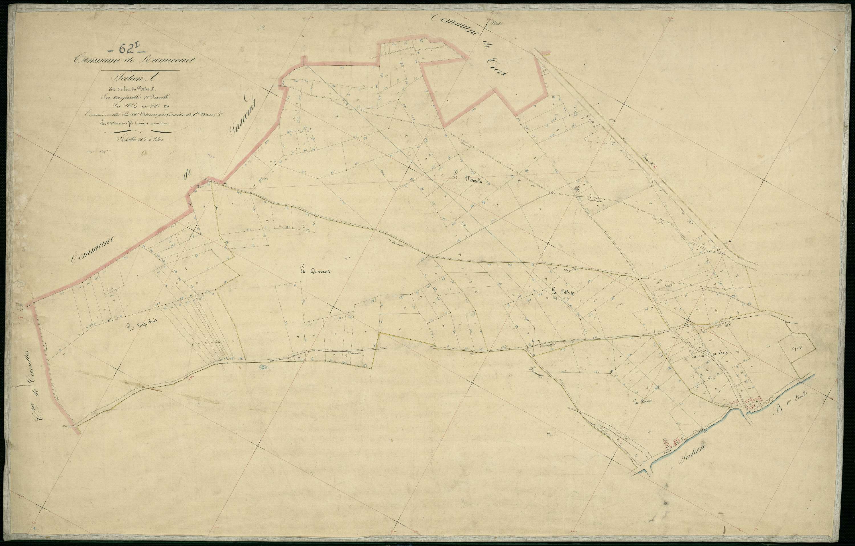 Ramecourt - Section A, 2e feuille