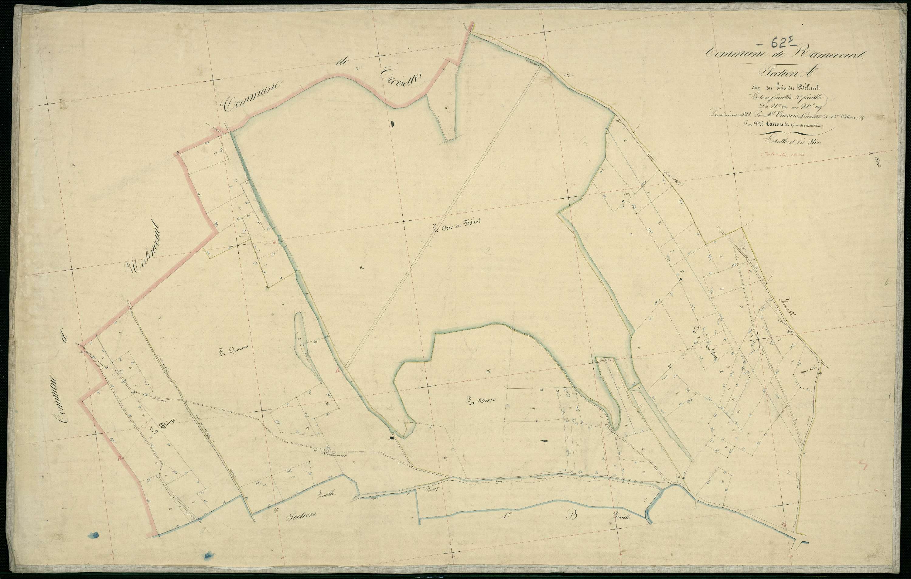 Ramecourt - Section A, 3e feuille
