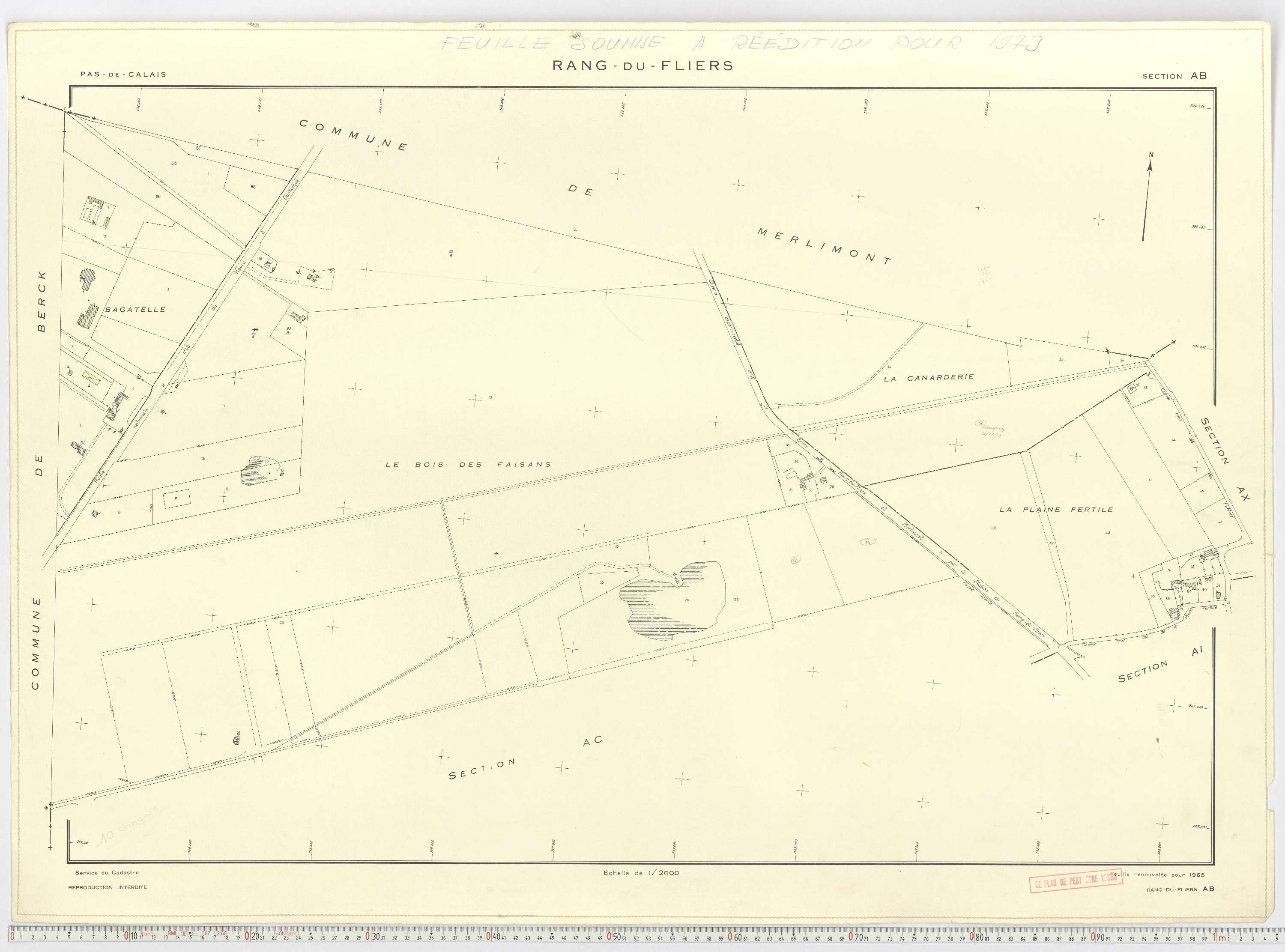 Rang-du-Fliers - Section AB.