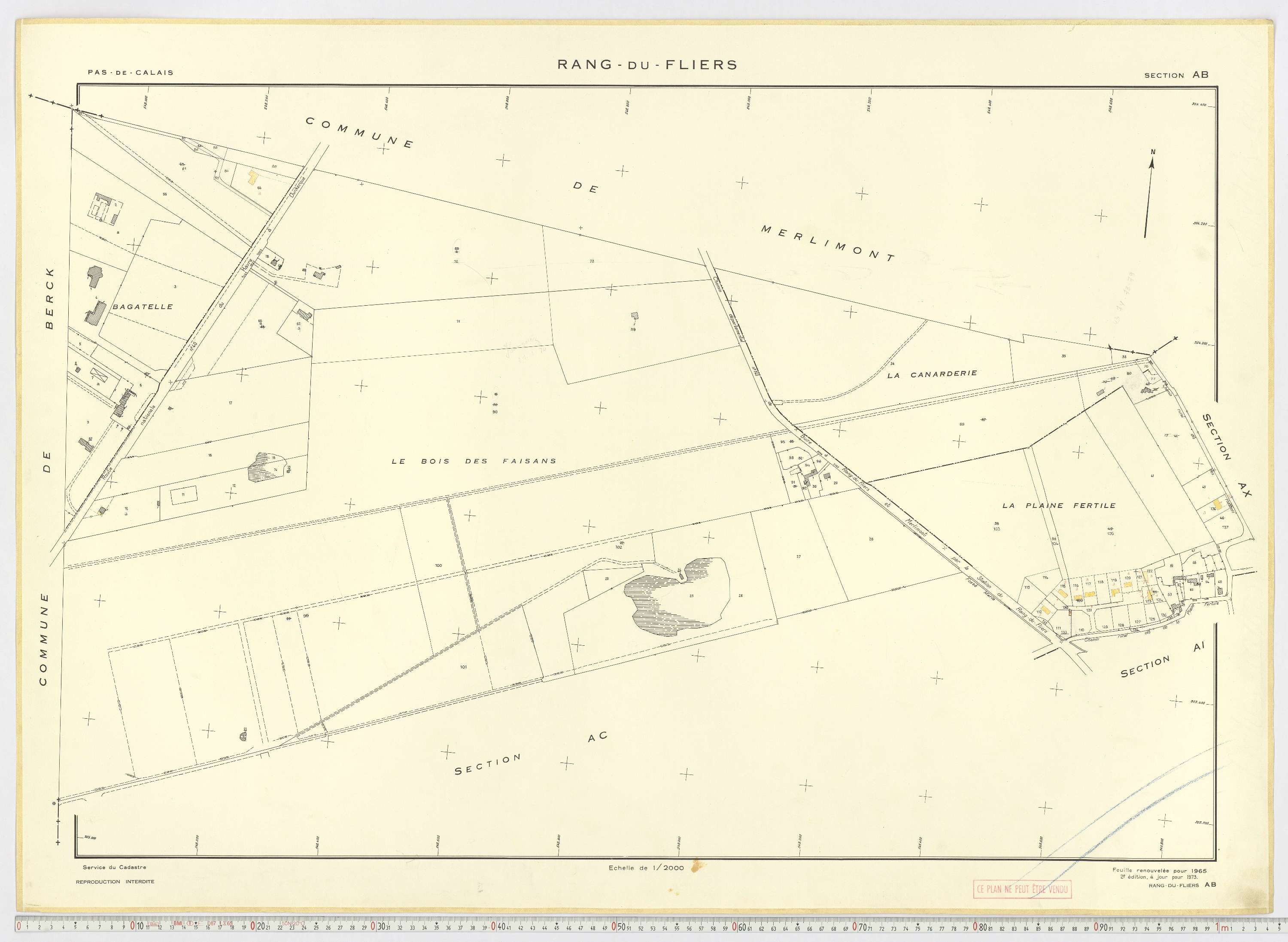 Rang-du-Fliers - Section AB.