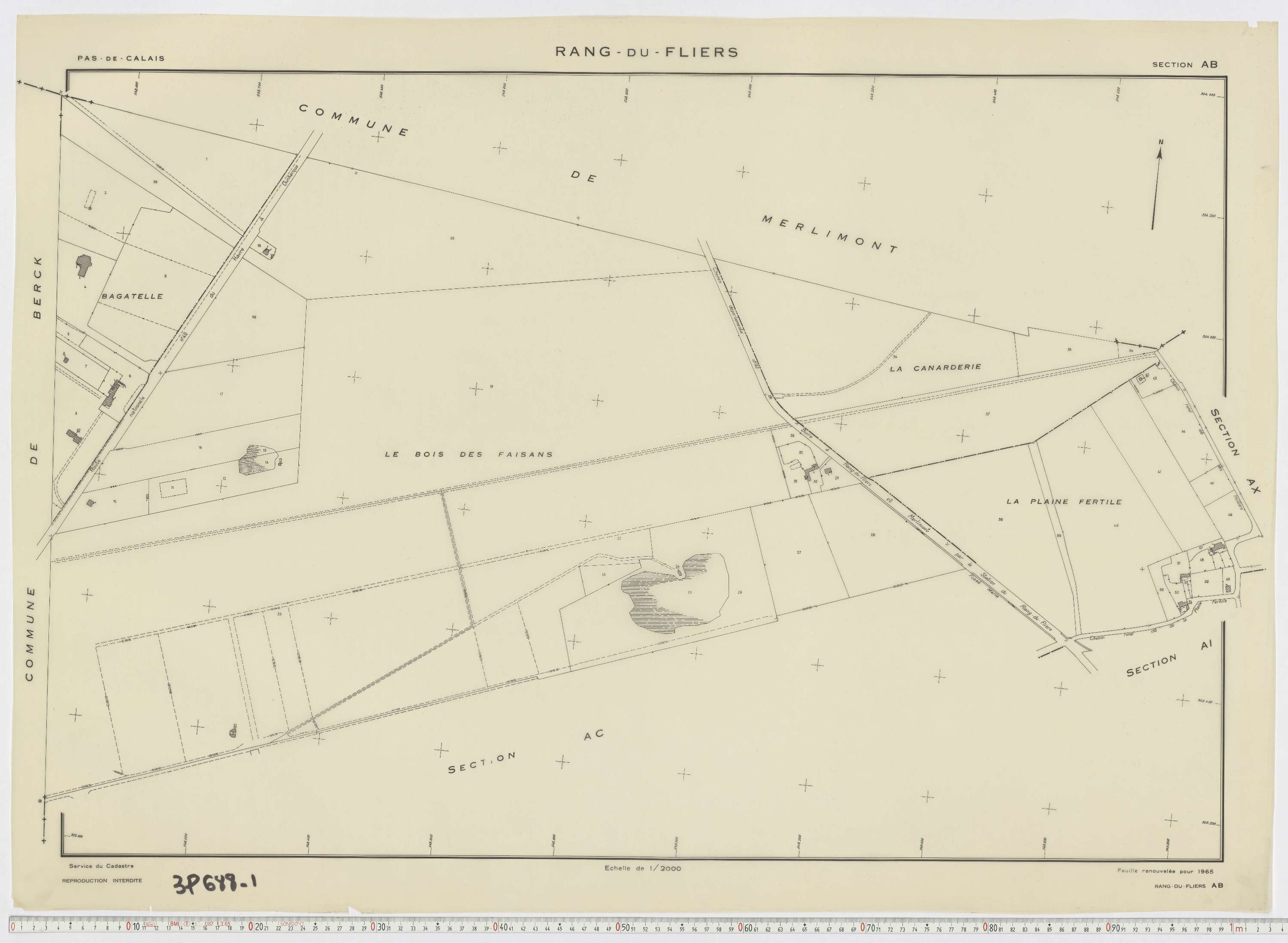 Rang-du-Fliers - Section AB.