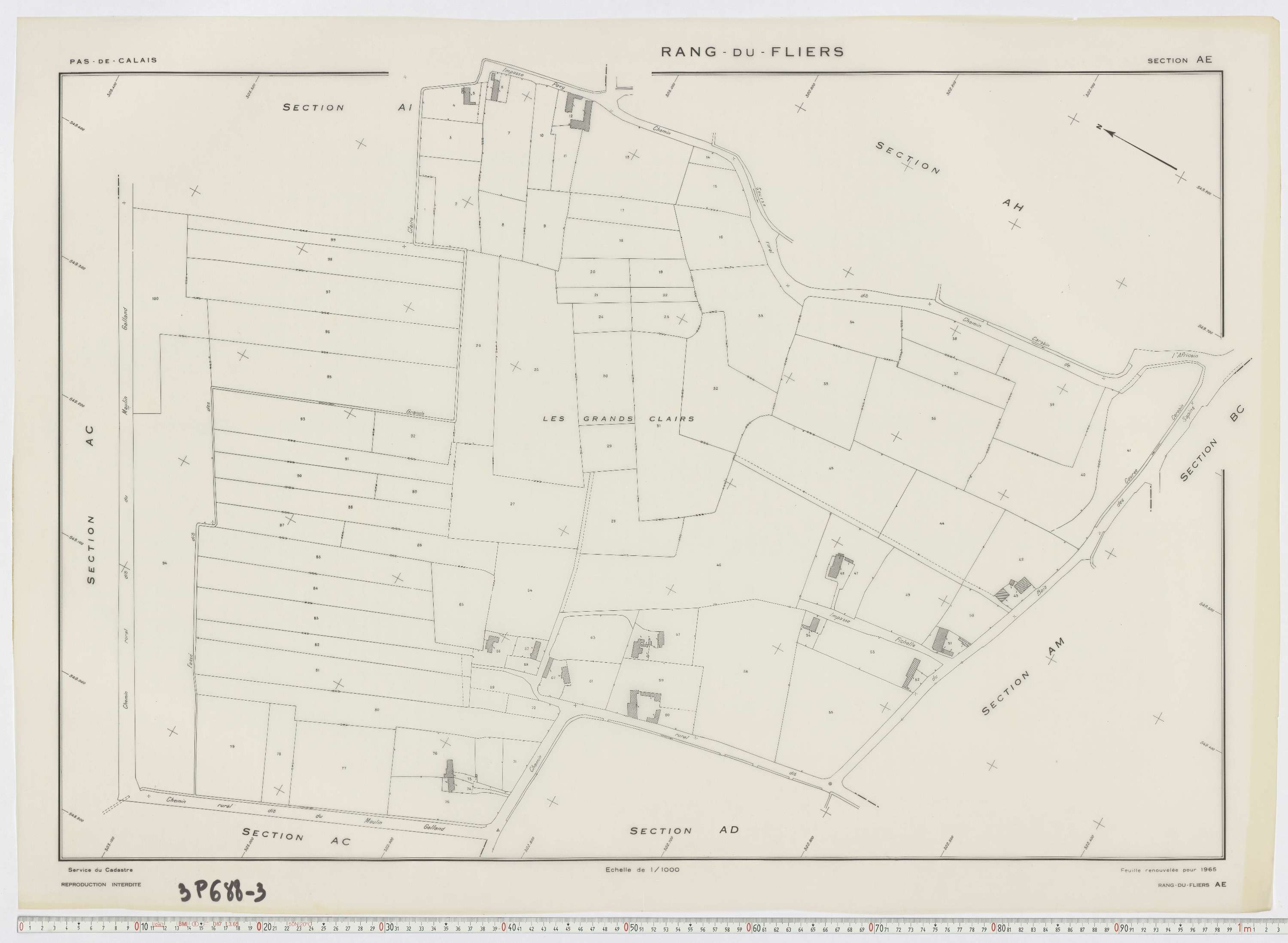 Rang-du-Fliers - Section AE.