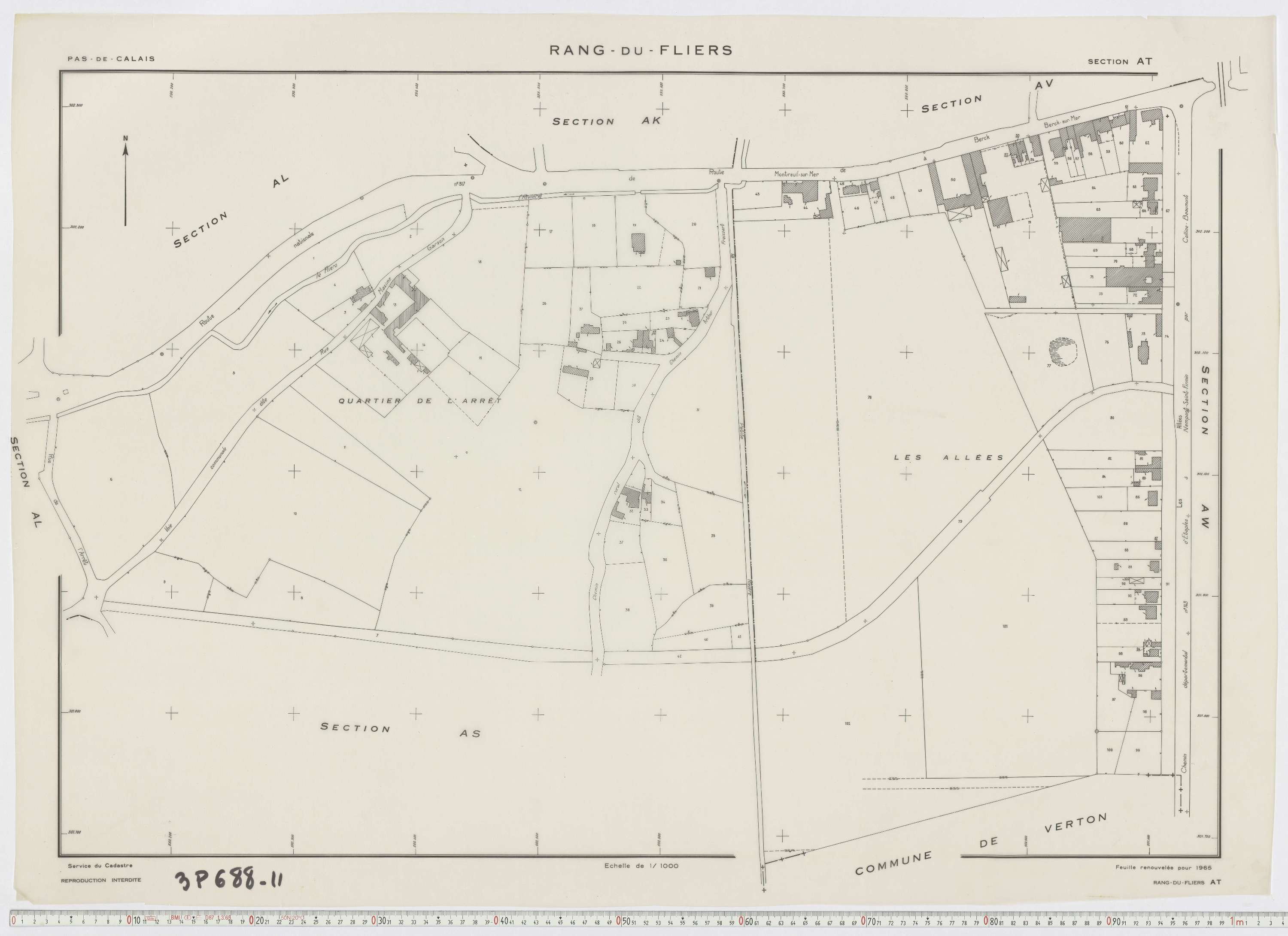 Rang-du-Fliers - Section AT.