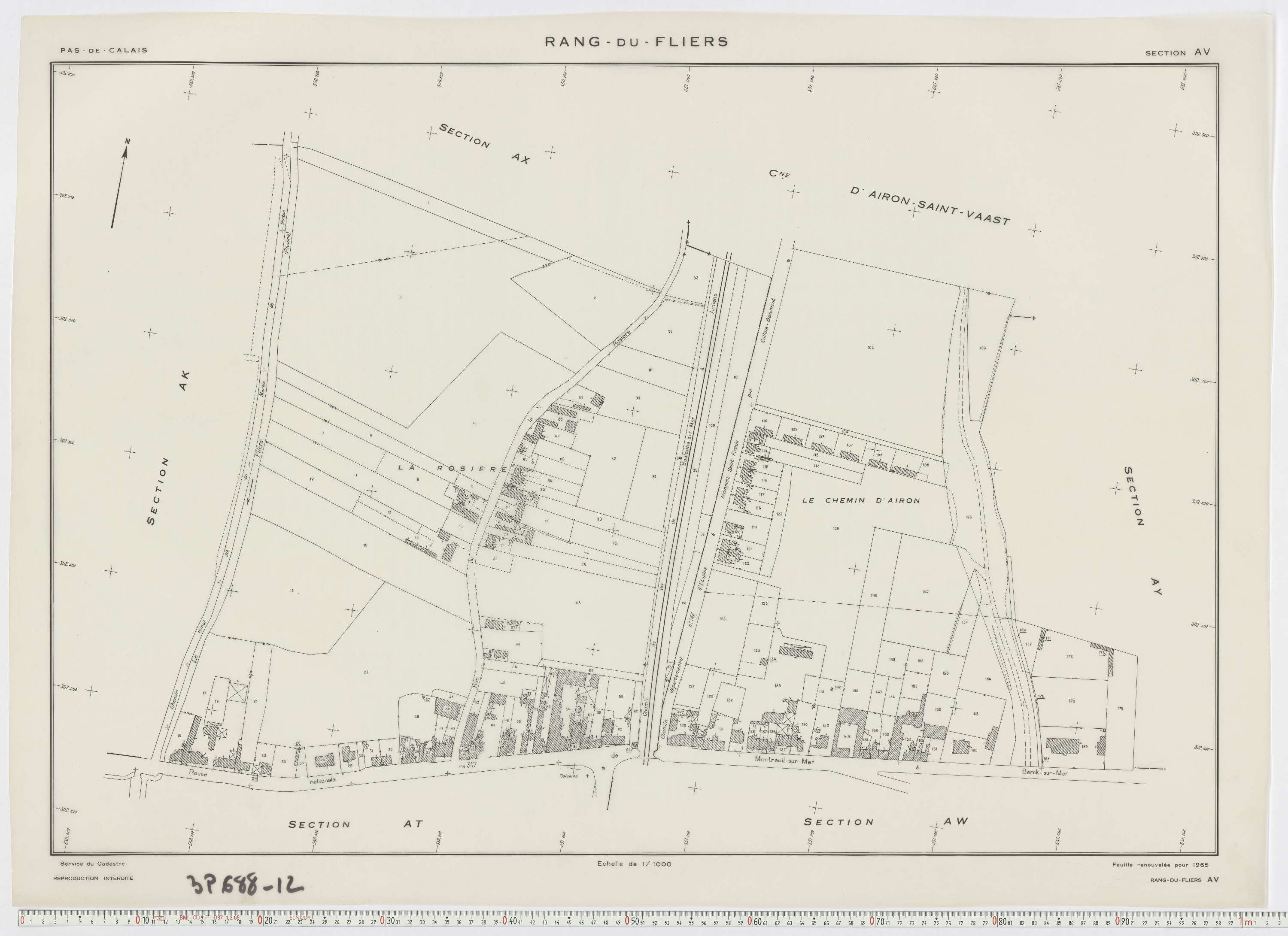 Rang-du-Fliers - Section AV.