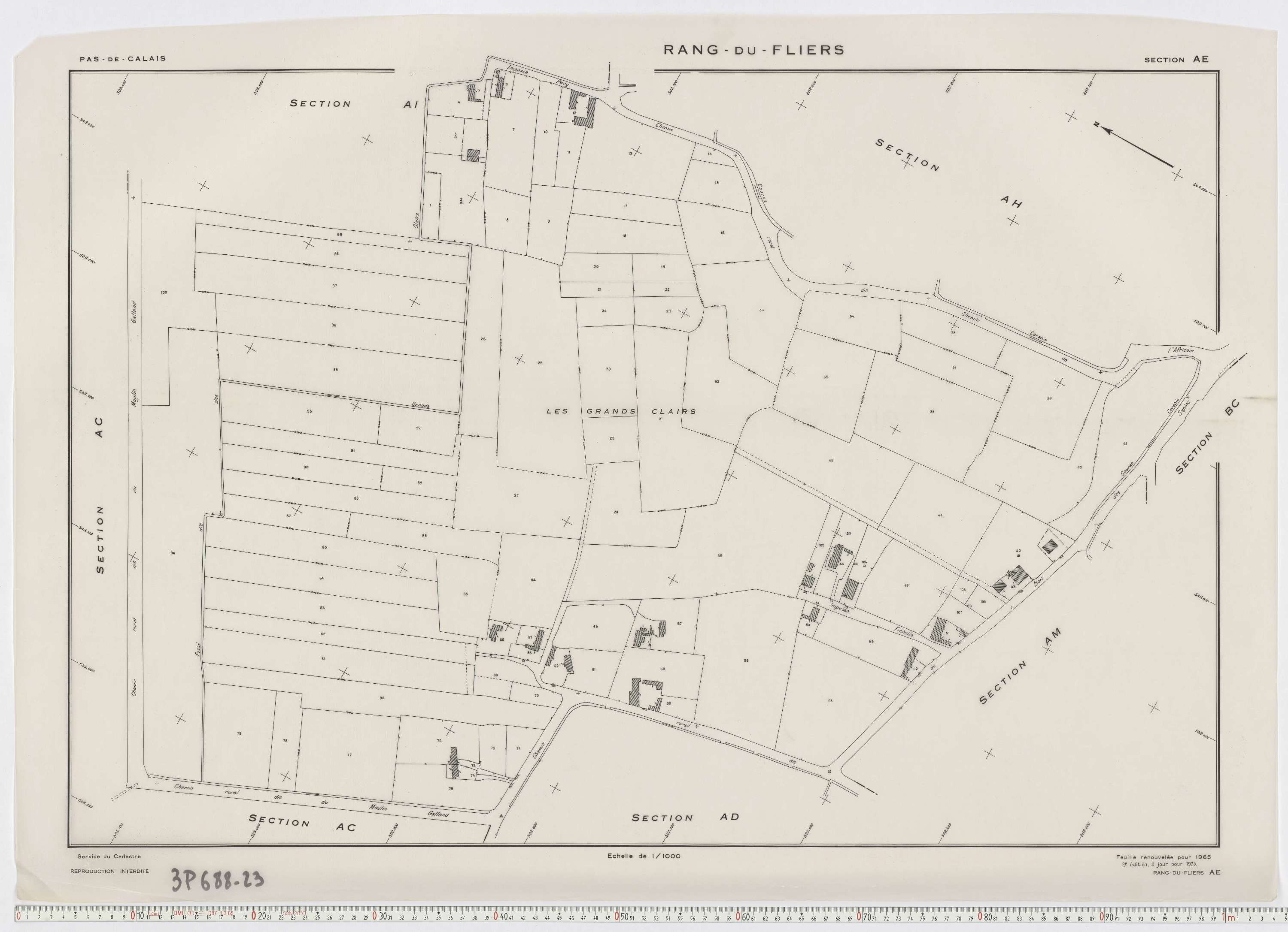 Rang-du-Fliers - Section AE.
