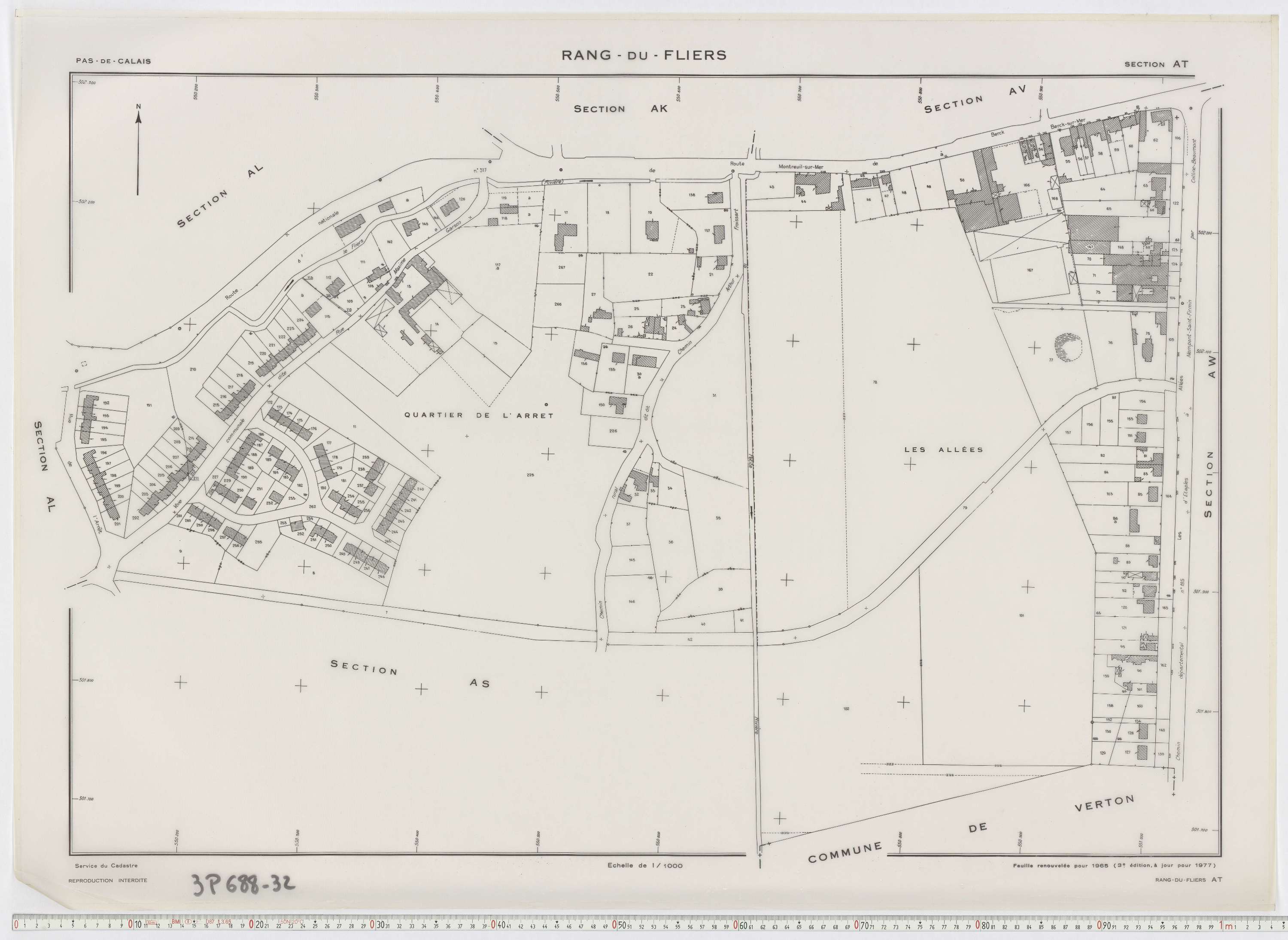 Rang-du-Fliers - Section AT.
