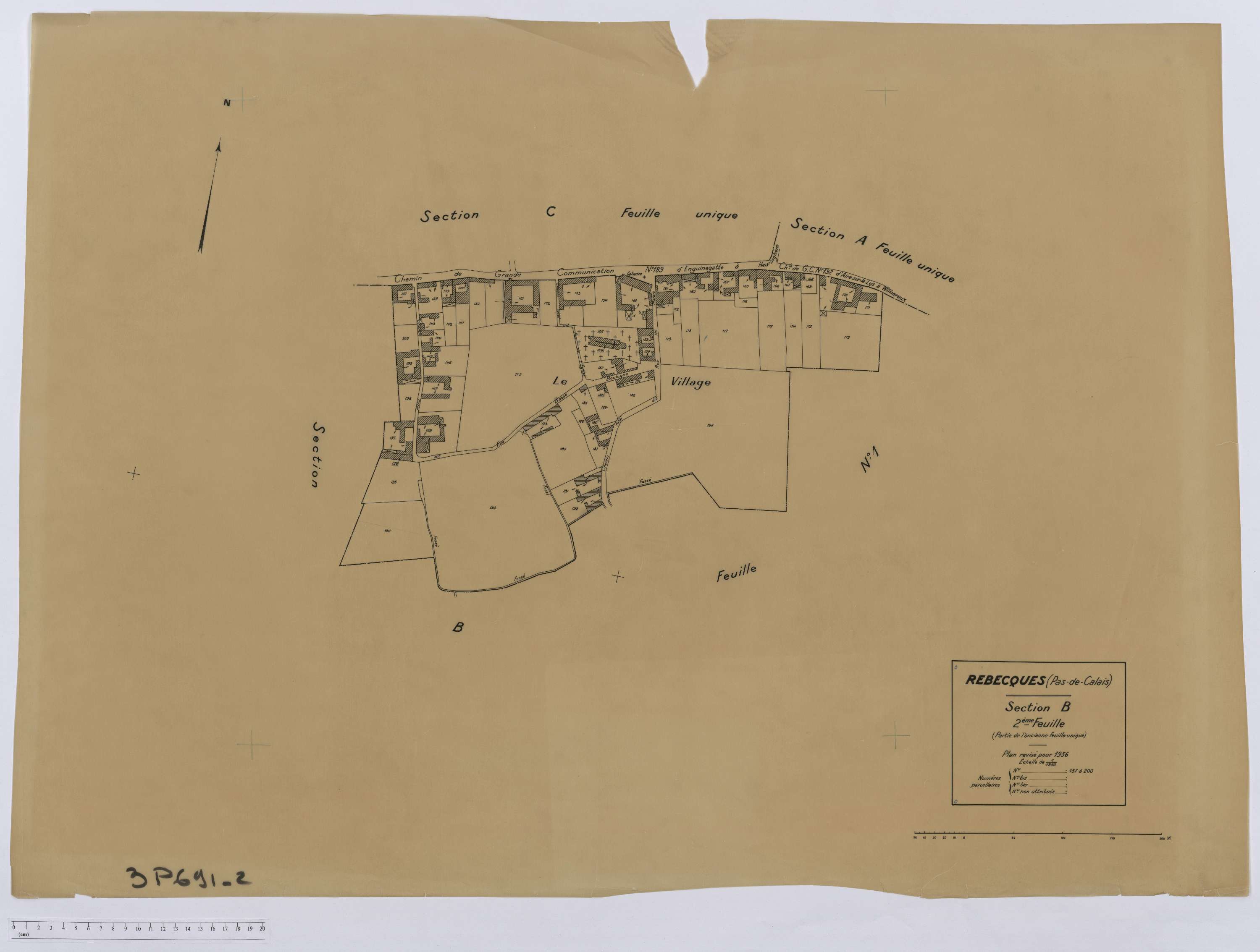 Rebecques - Section B, feuille 2.