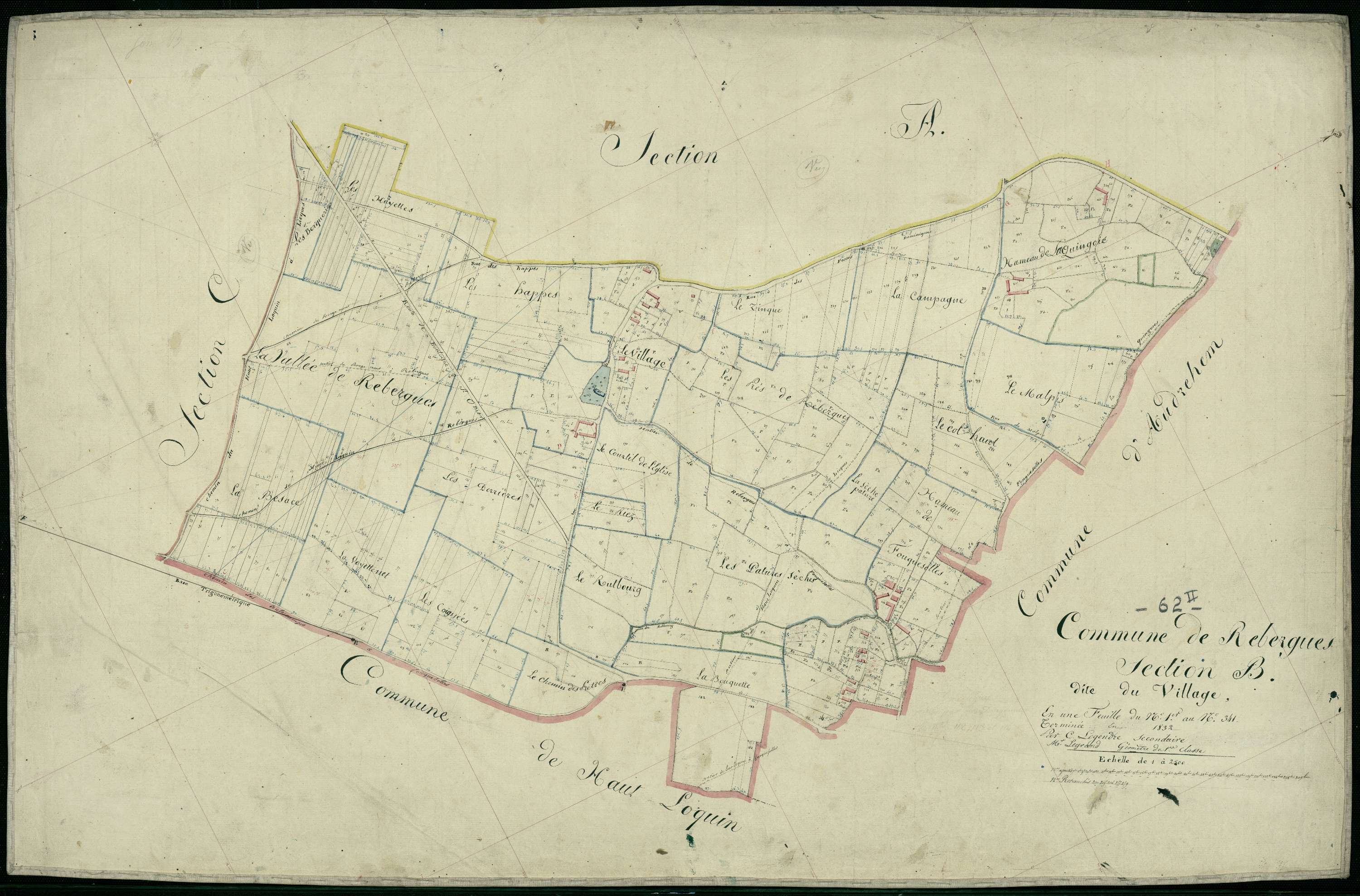 Rebergues - Section B
