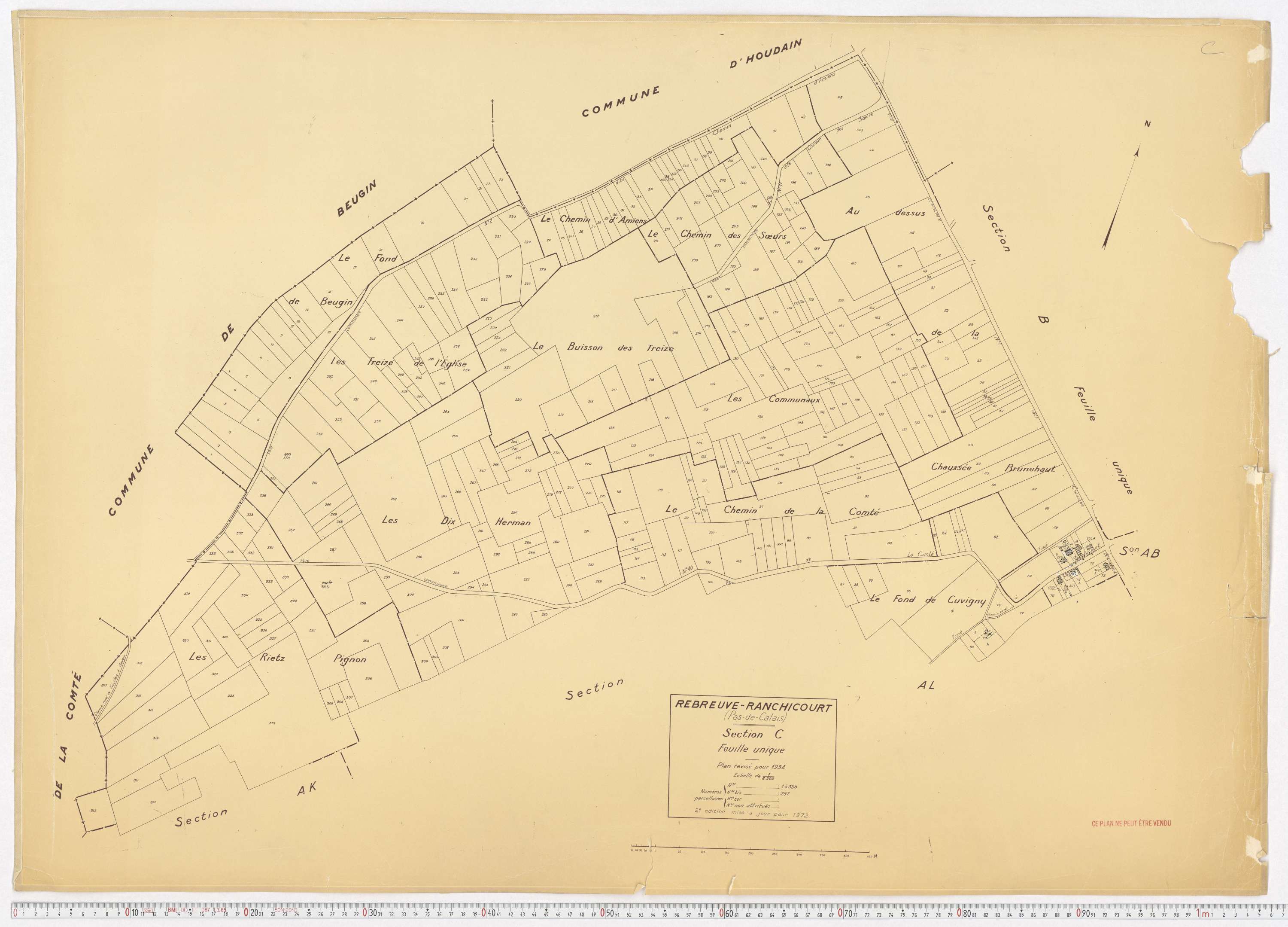Rebreuve-Ranchicourt - Section C.