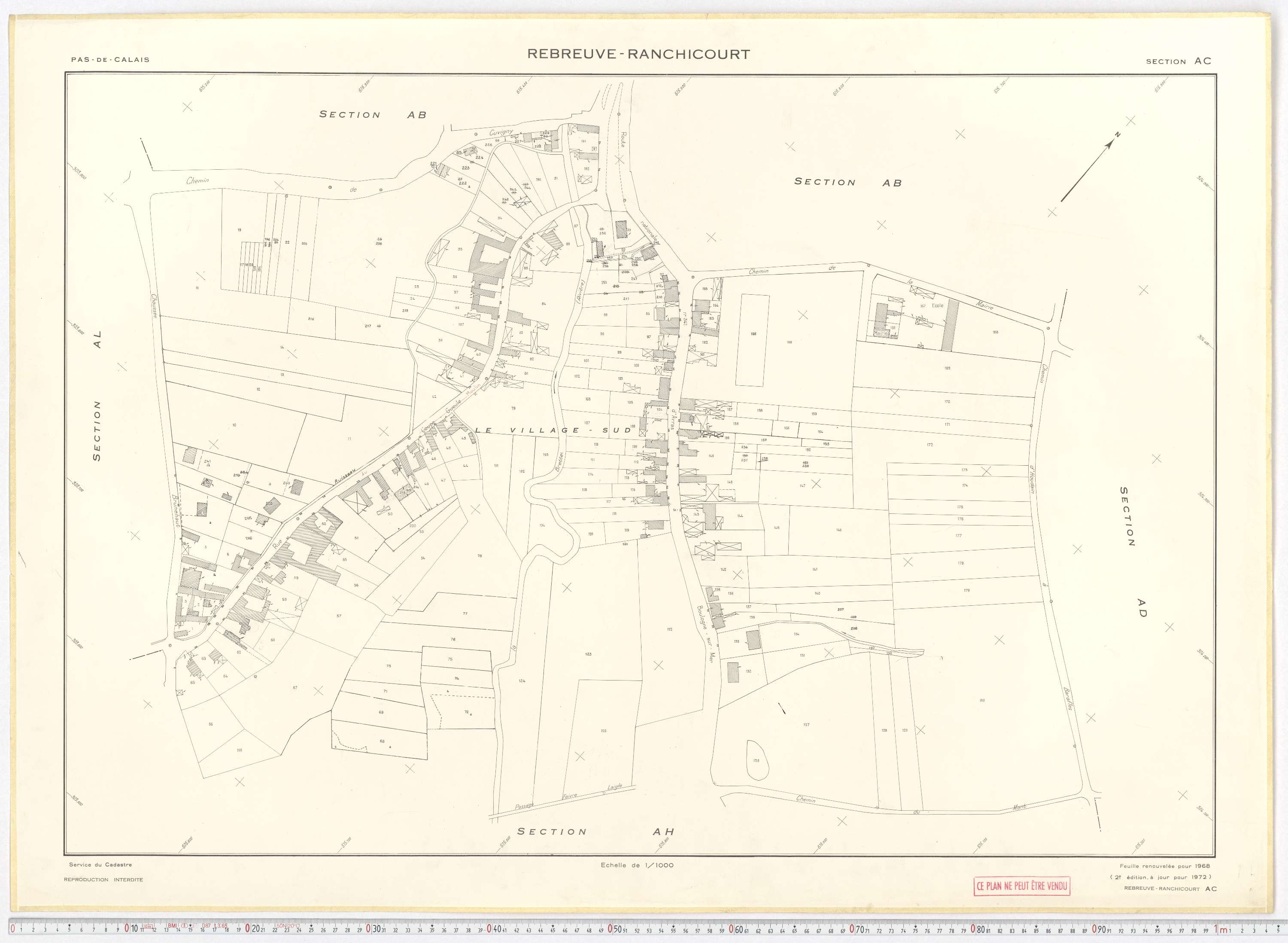 Rebreuve-Ranchicourt - Section AC.