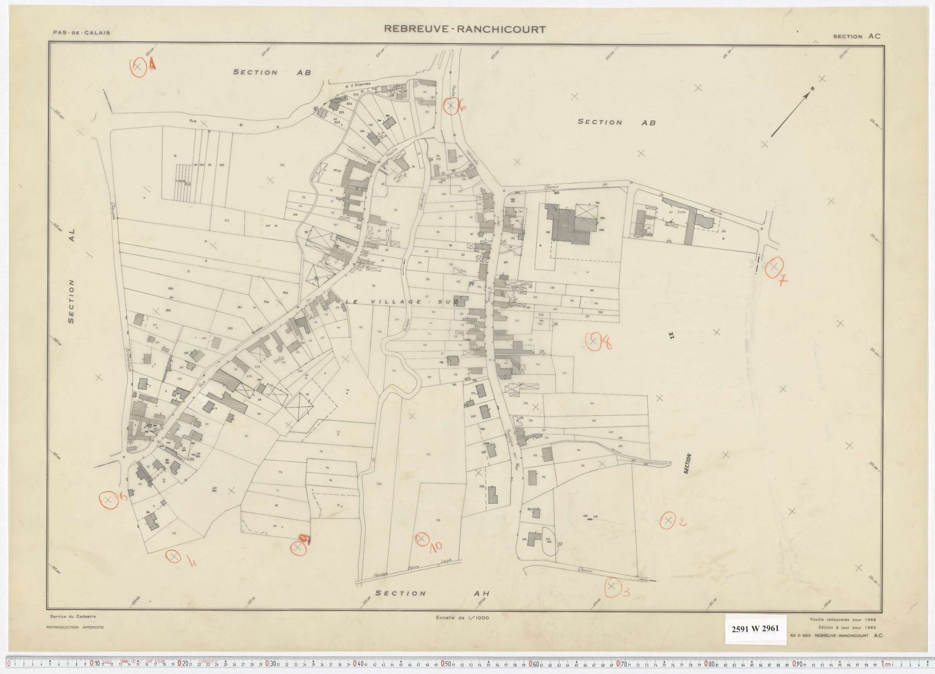 Rebreuve-Ranchicourt - Section AC.