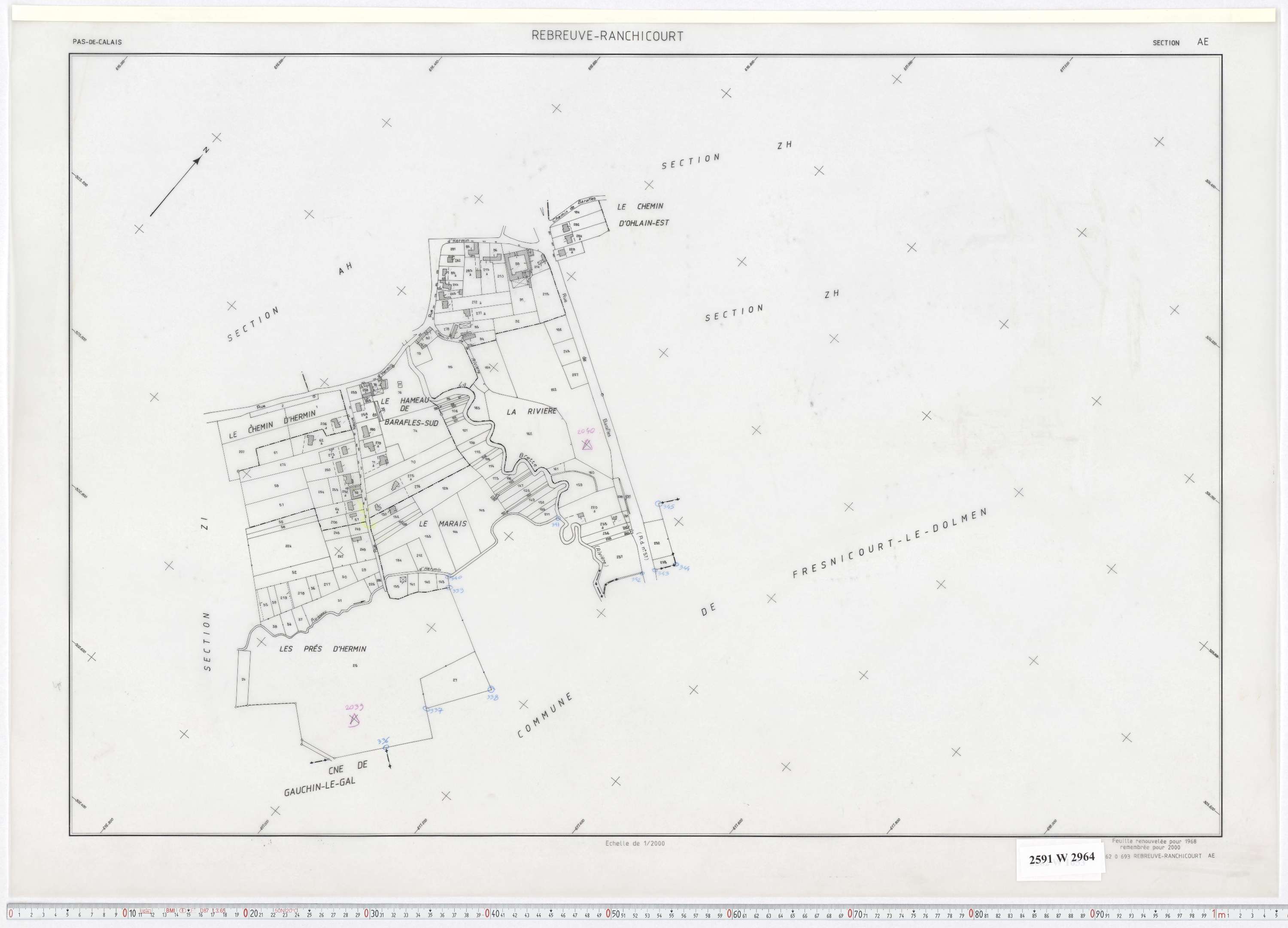 Rebreuve-Ranchicourt - Section AE.