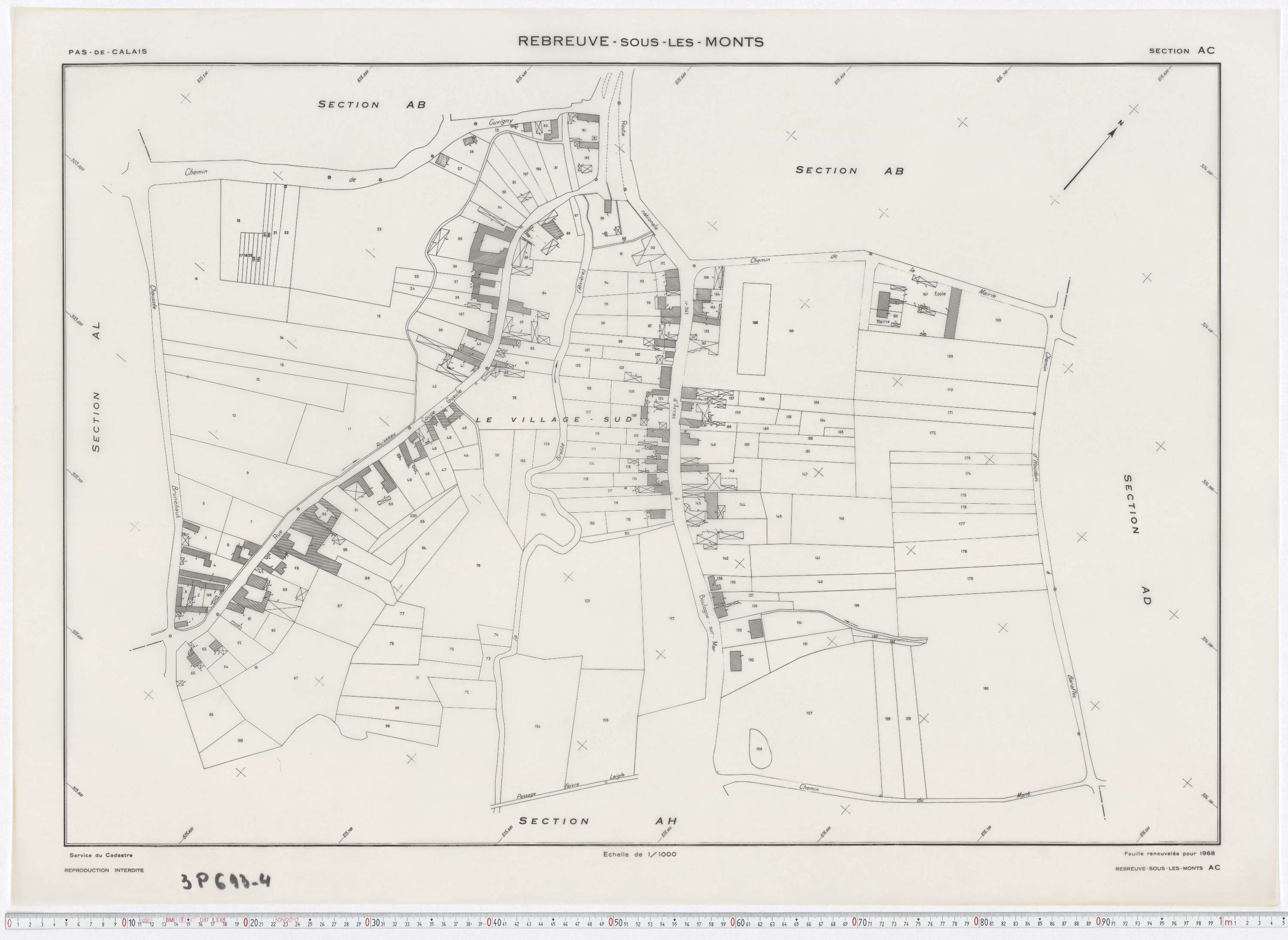 Rebreuve-Ranchicourt - Section AC.