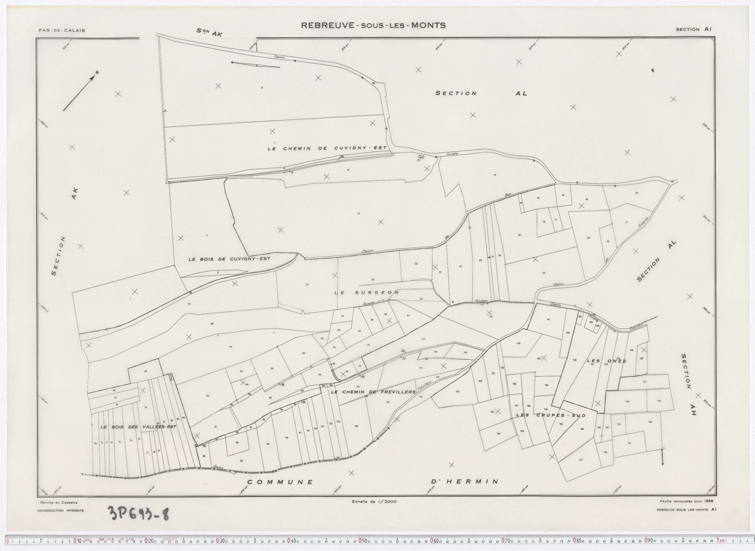 Rebreuve-Ranchicourt - Section AI.