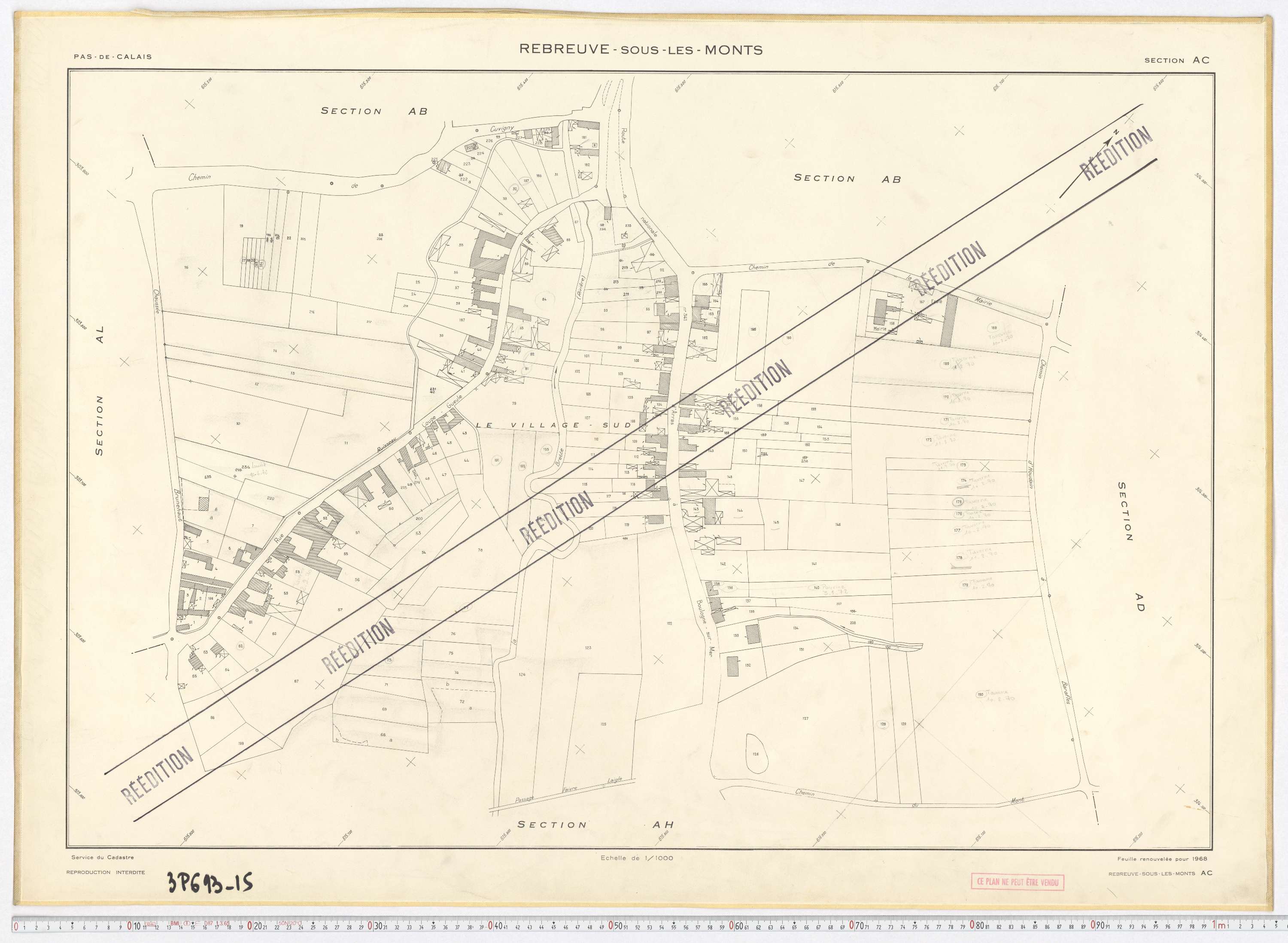 Rebreuve-Ranchicourt - Section AC.