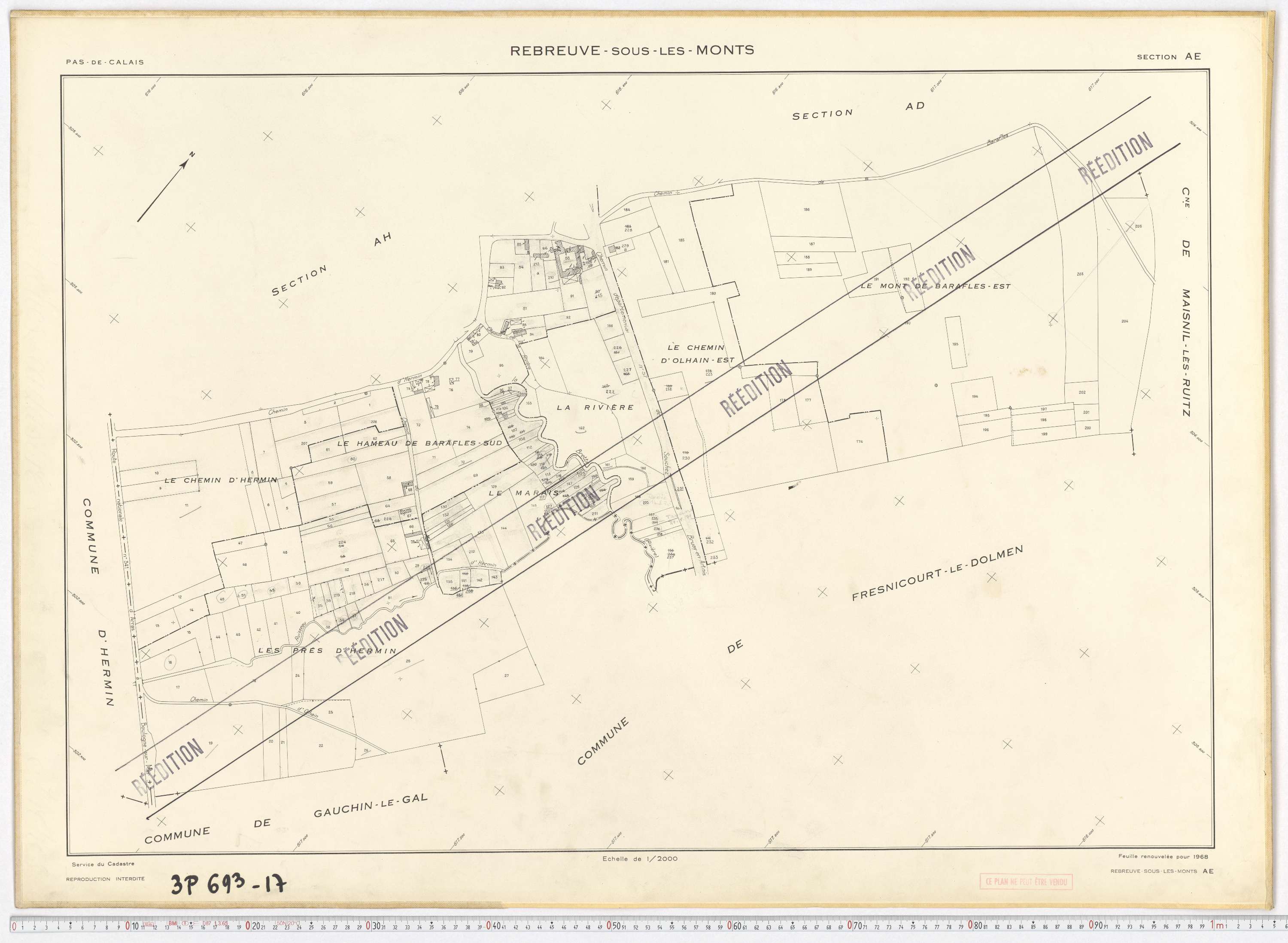 Rebreuve-Ranchicourt - Section AE.