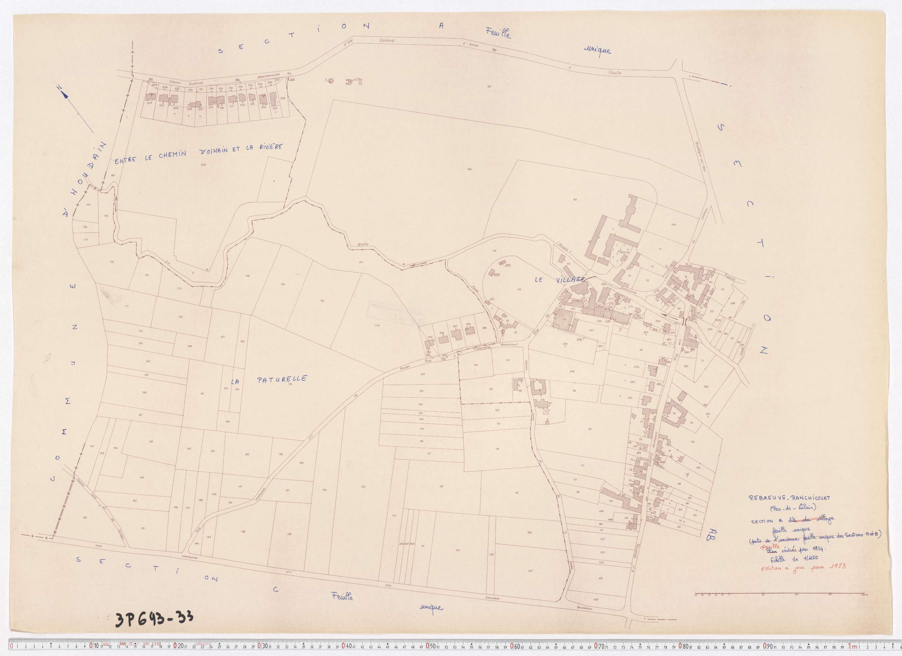 Rebreuve-Ranchicourt - Section B.