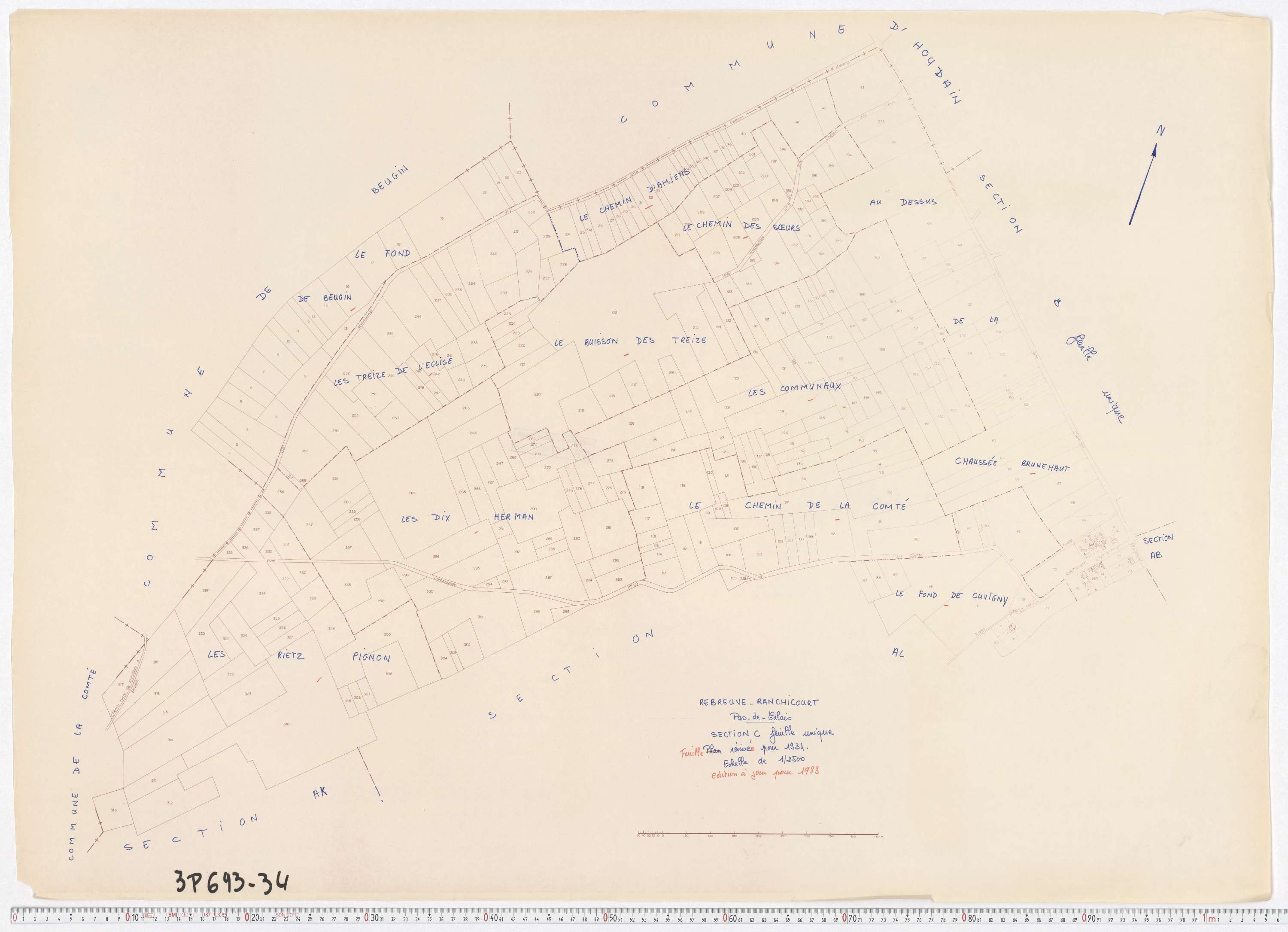 Rebreuve-Ranchicourt - Section C.