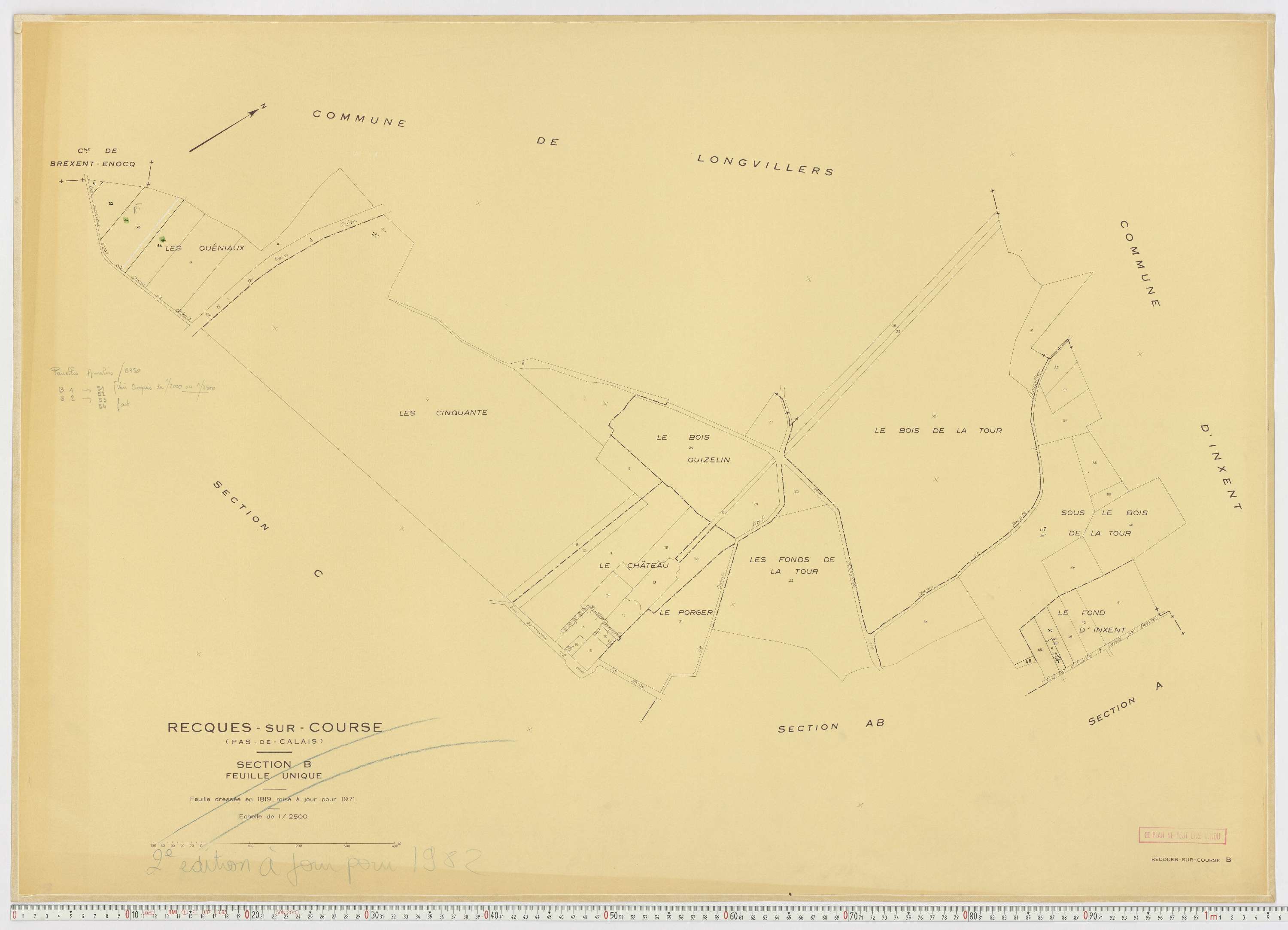 Recques-sur-Course - Section B.
