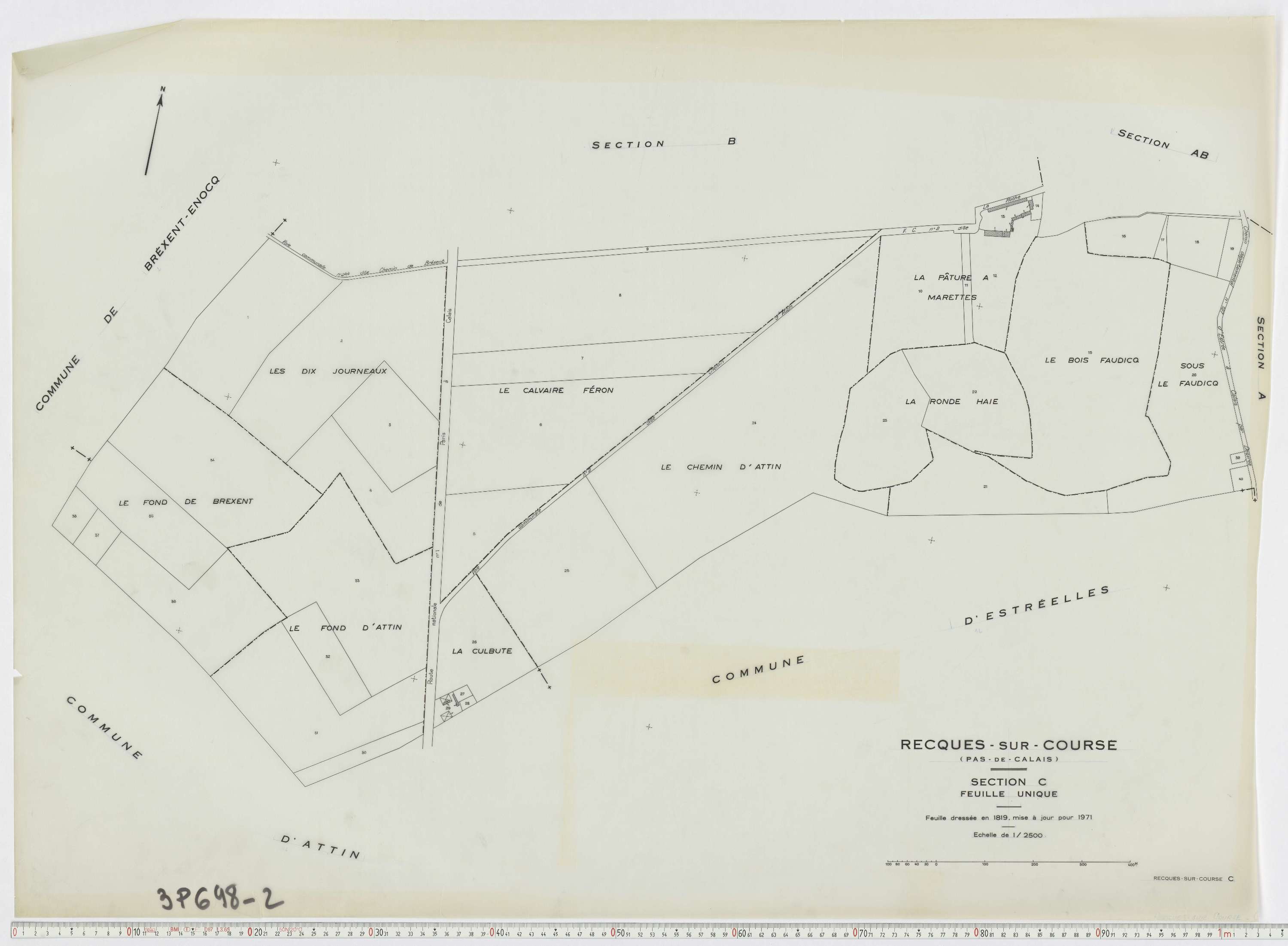 Recques-sur-Course - Section C.
