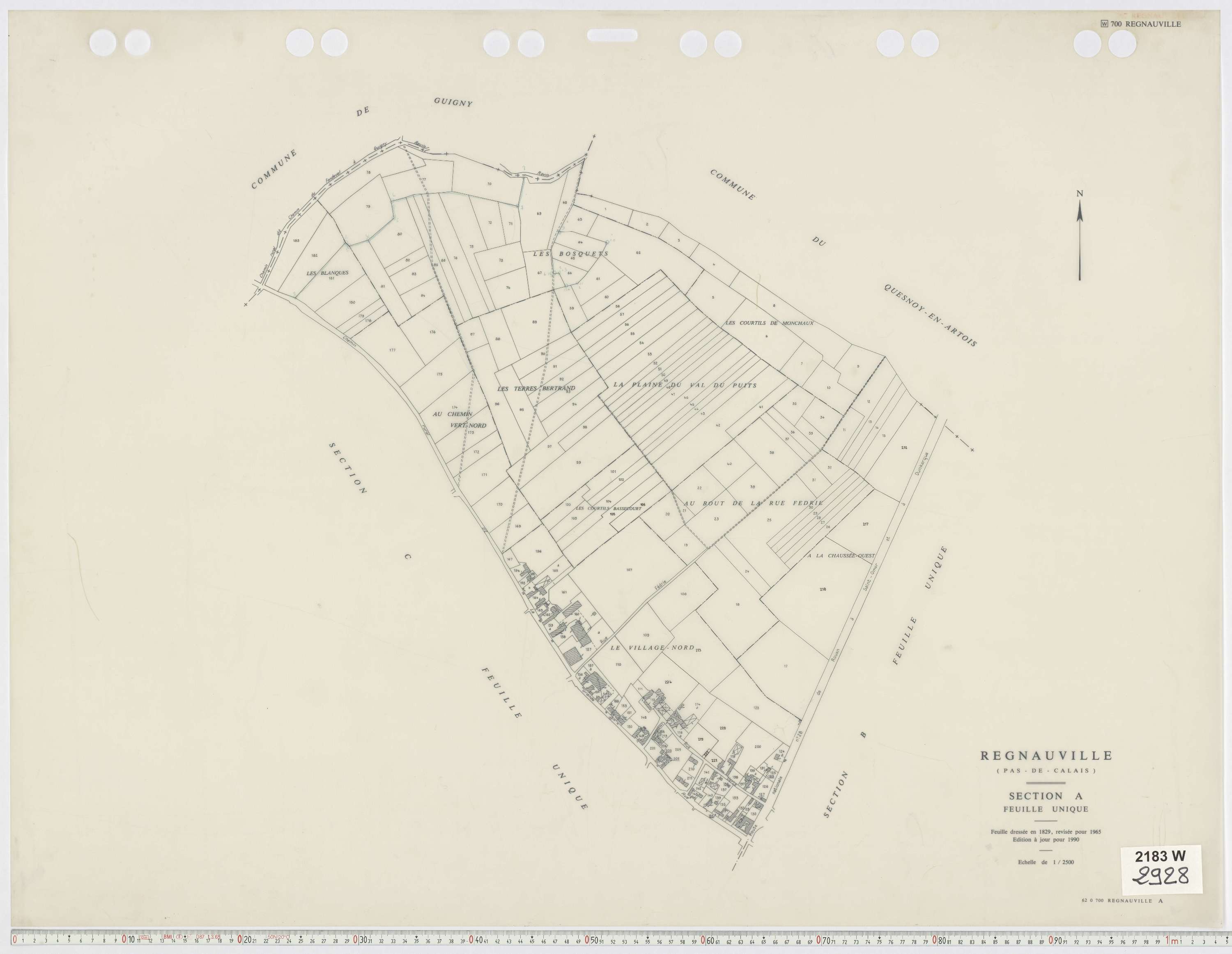 Regnauville - Section A.