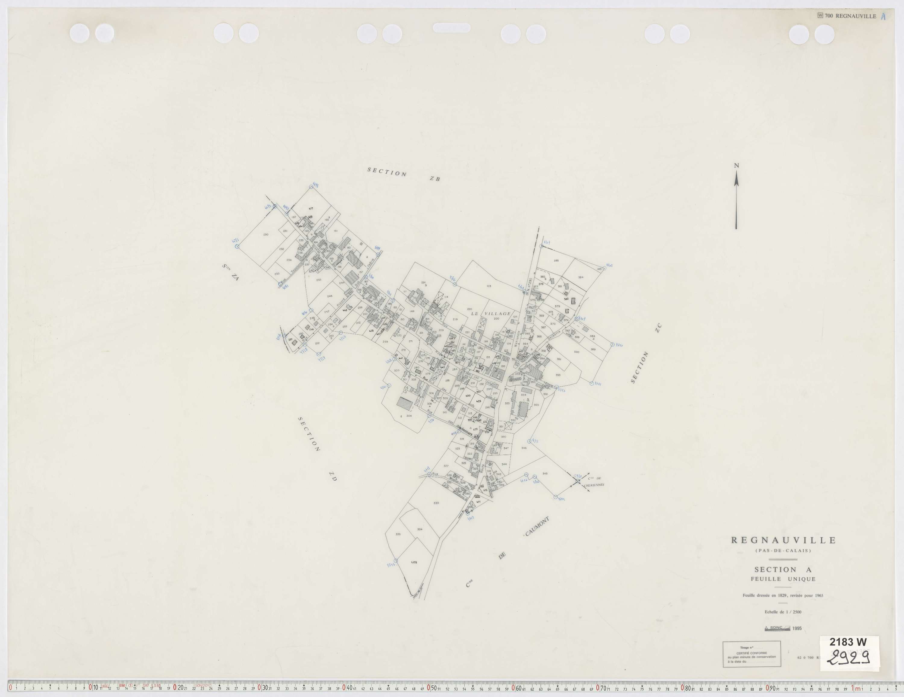 Regnauville - Section A.