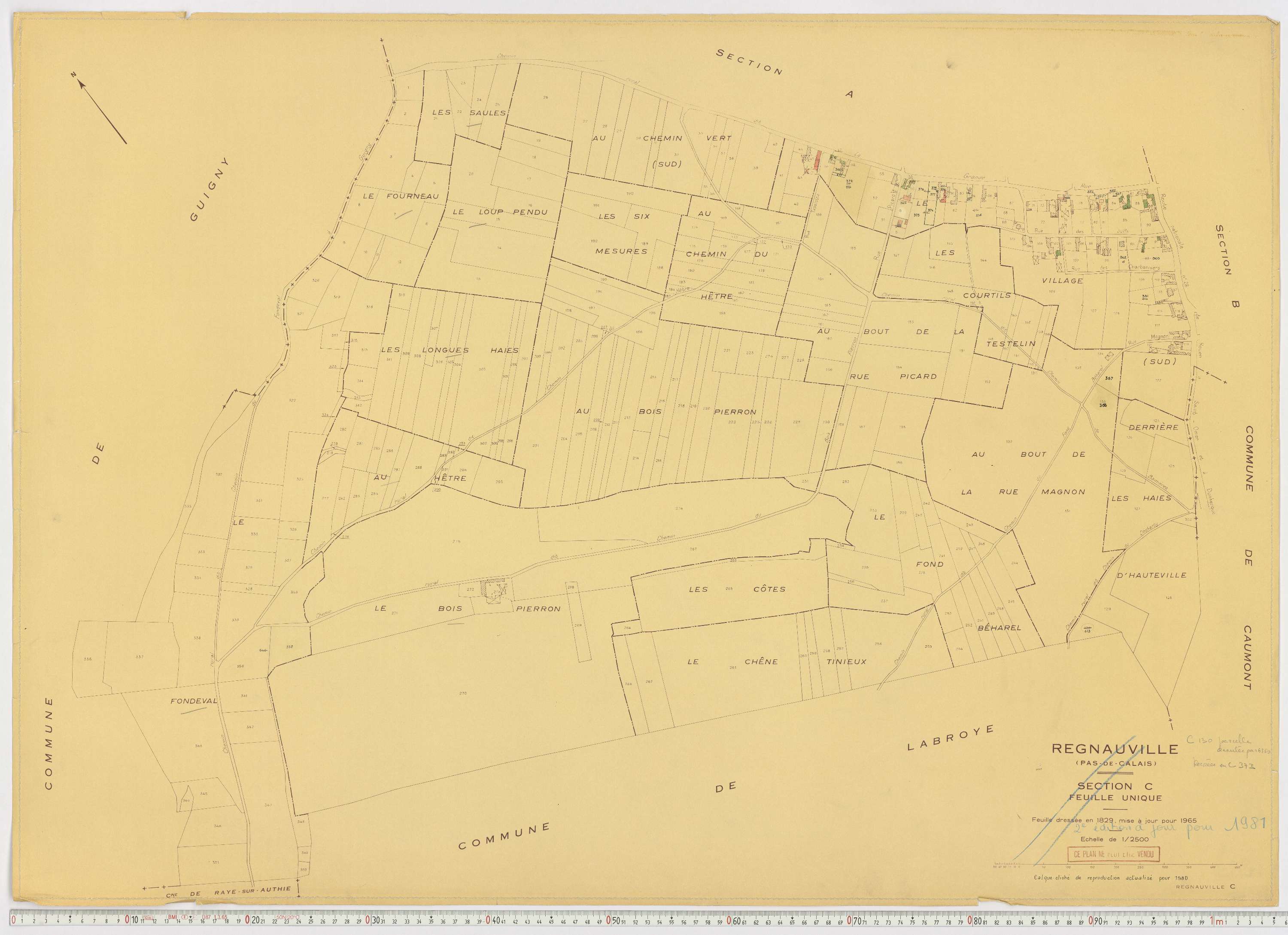 Regnauville - Section C.