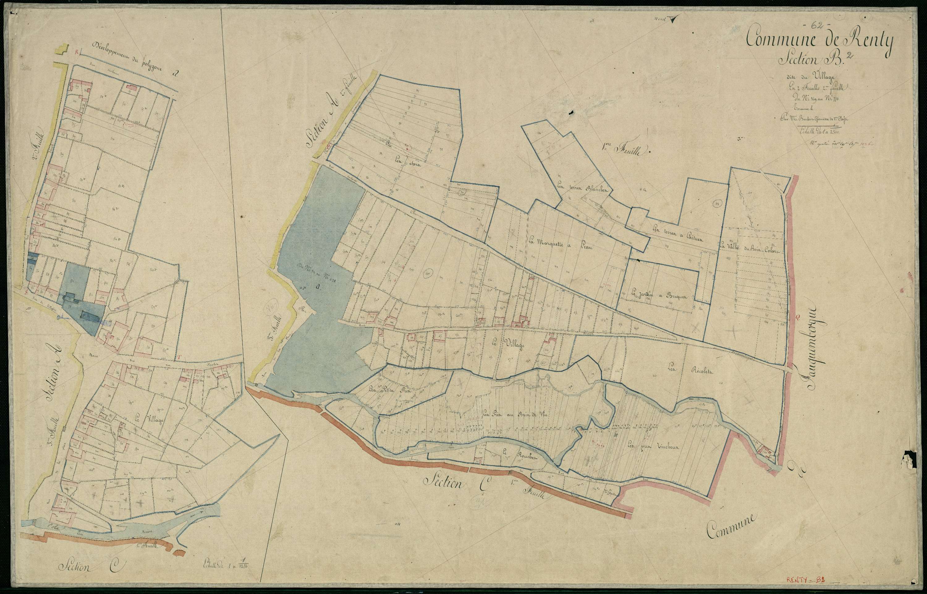 Renty - Section B, 2e feuille