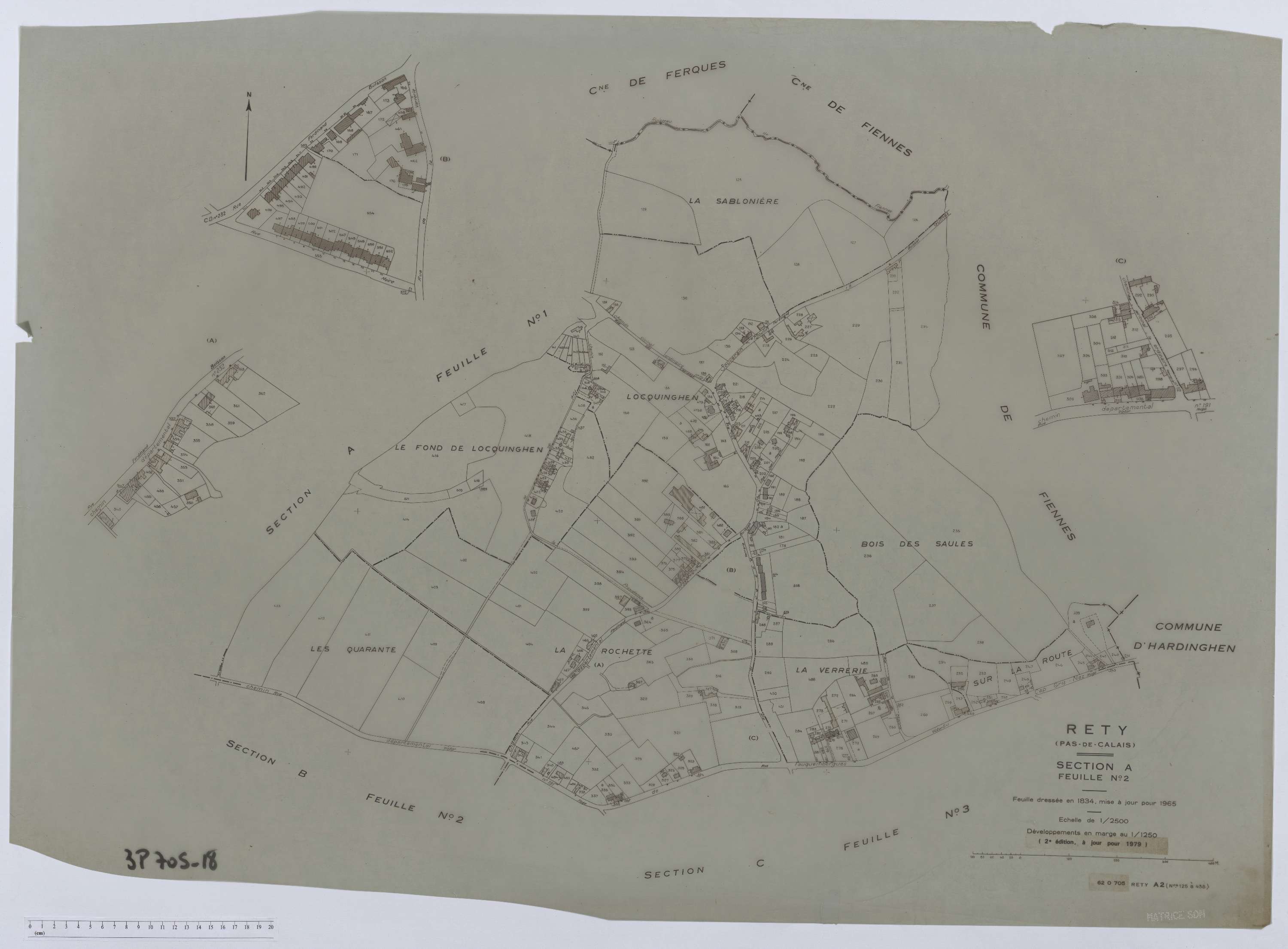 Rety - Section A, feuille 2.