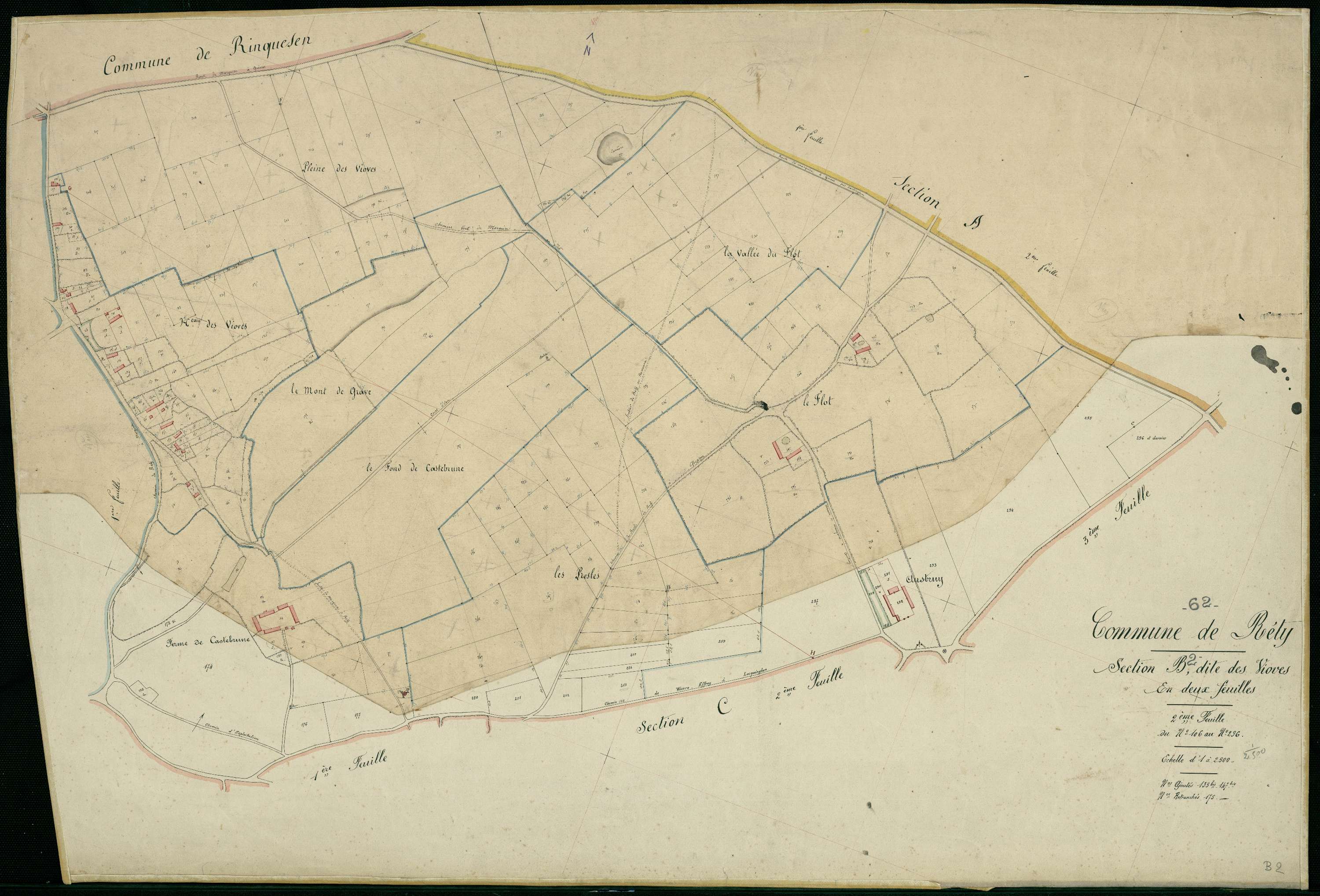 Rety - Section B, 2e feuille