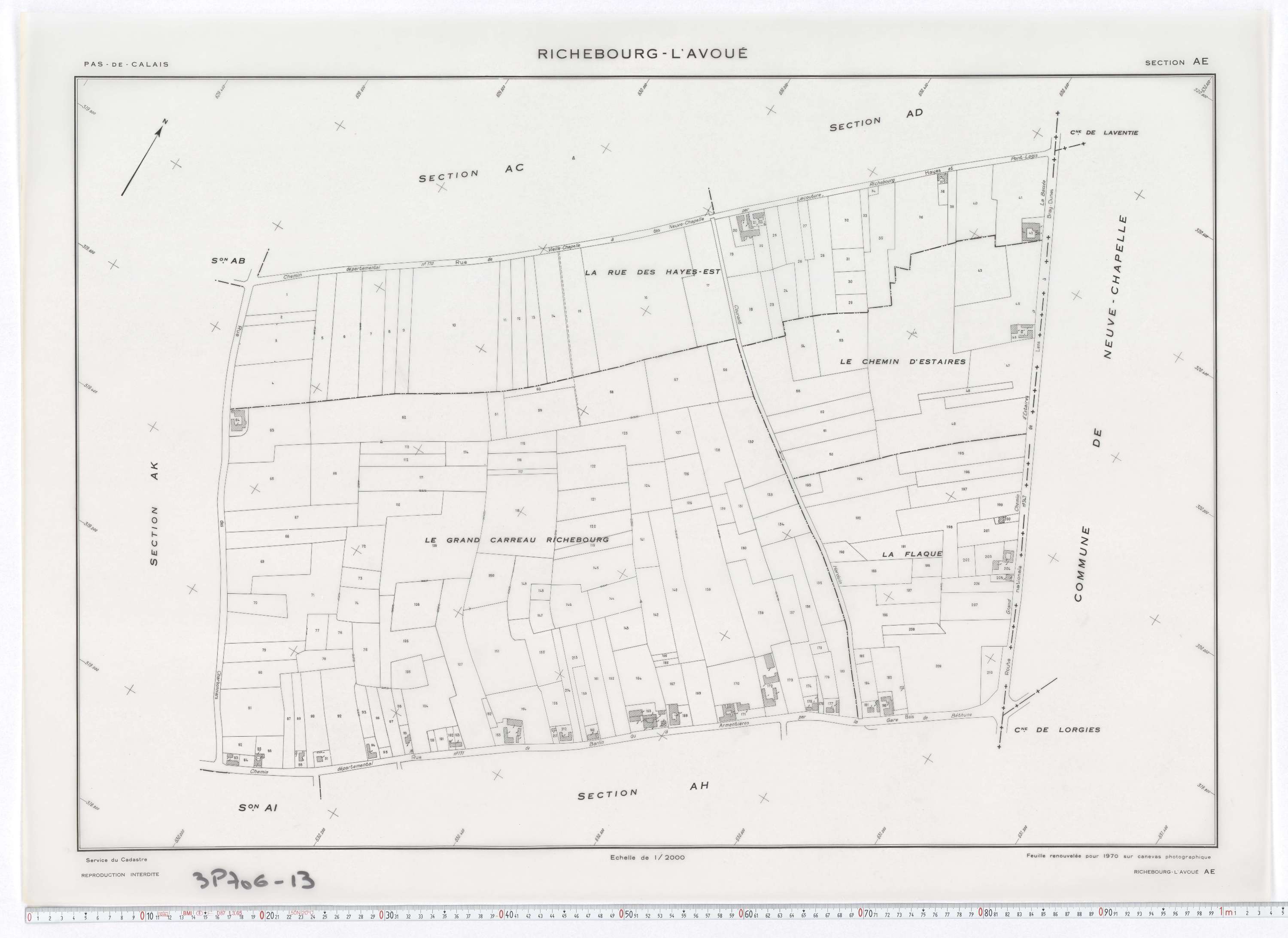 Richebourg - Section AE.