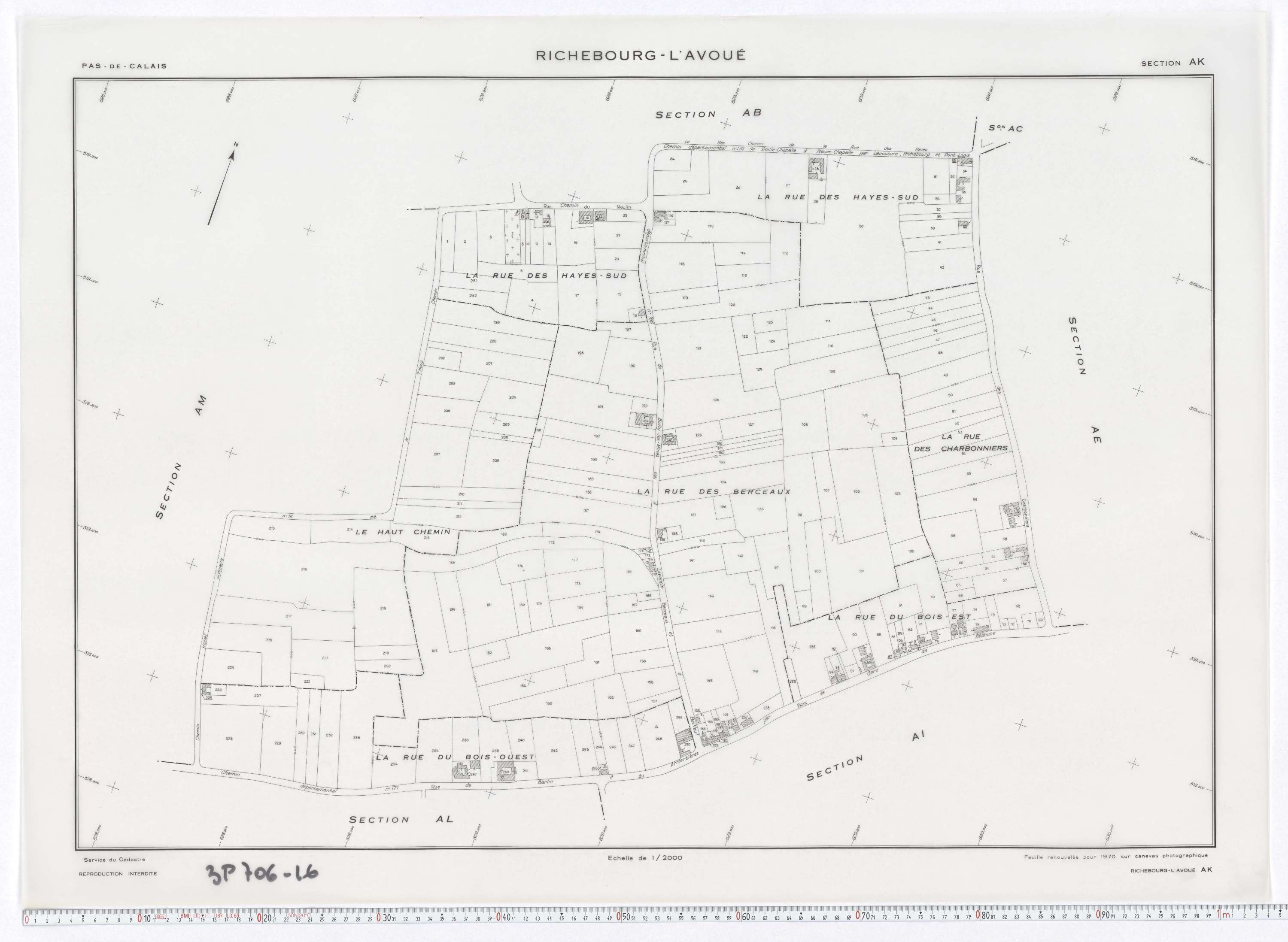 Richebourg - Section AK.