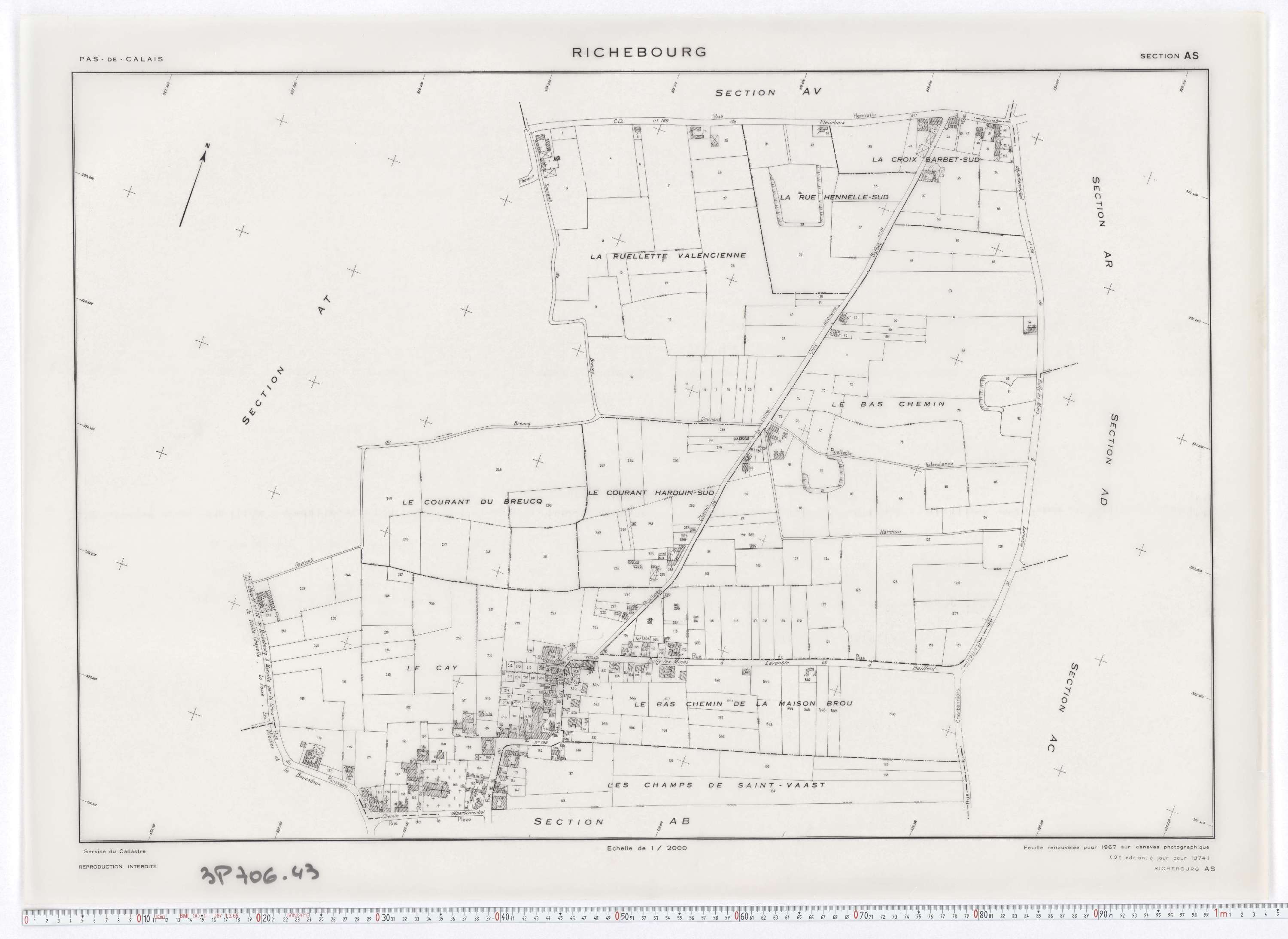 Richebourg - Section AS.