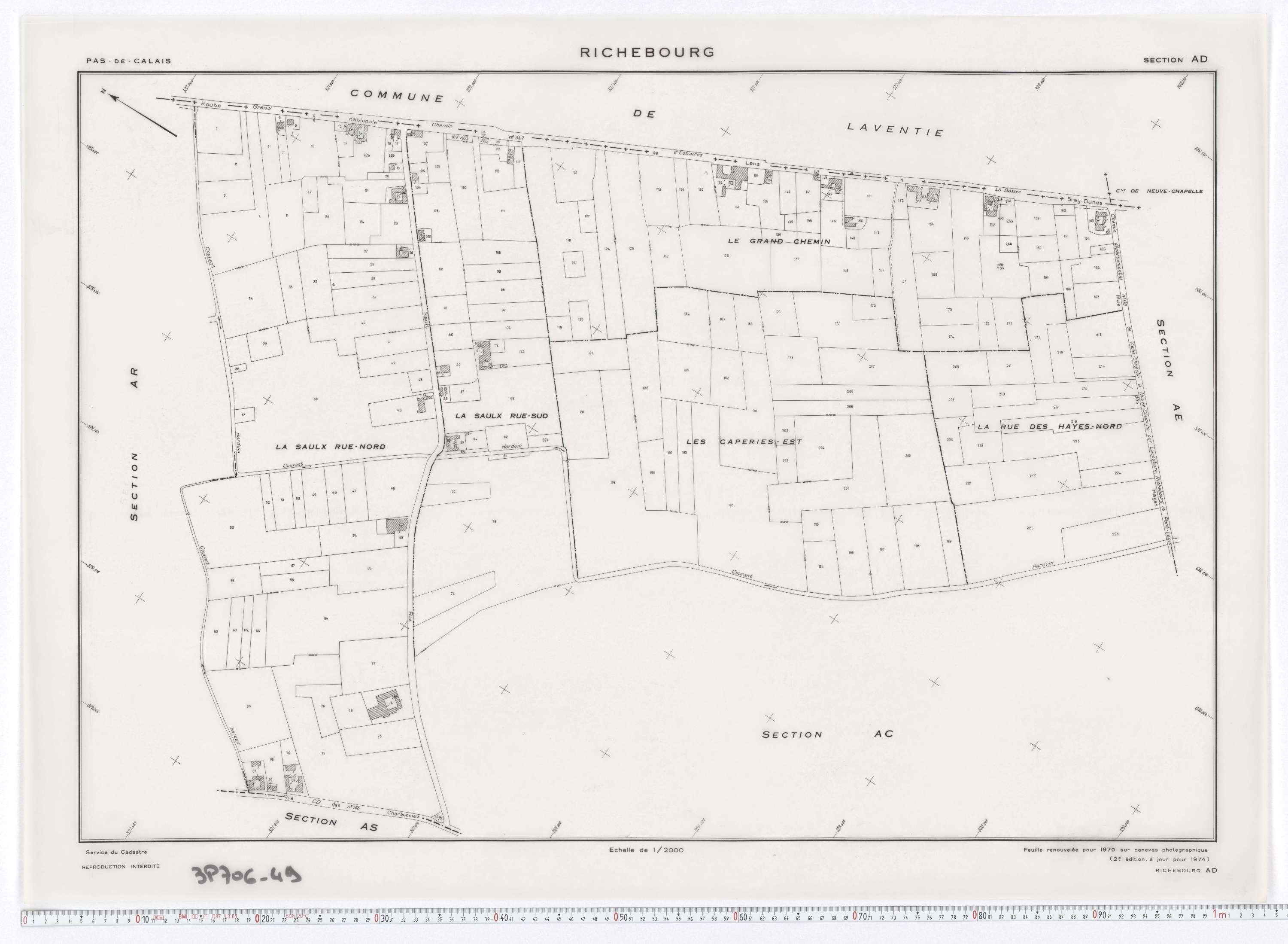 Richebourg - Section AD.