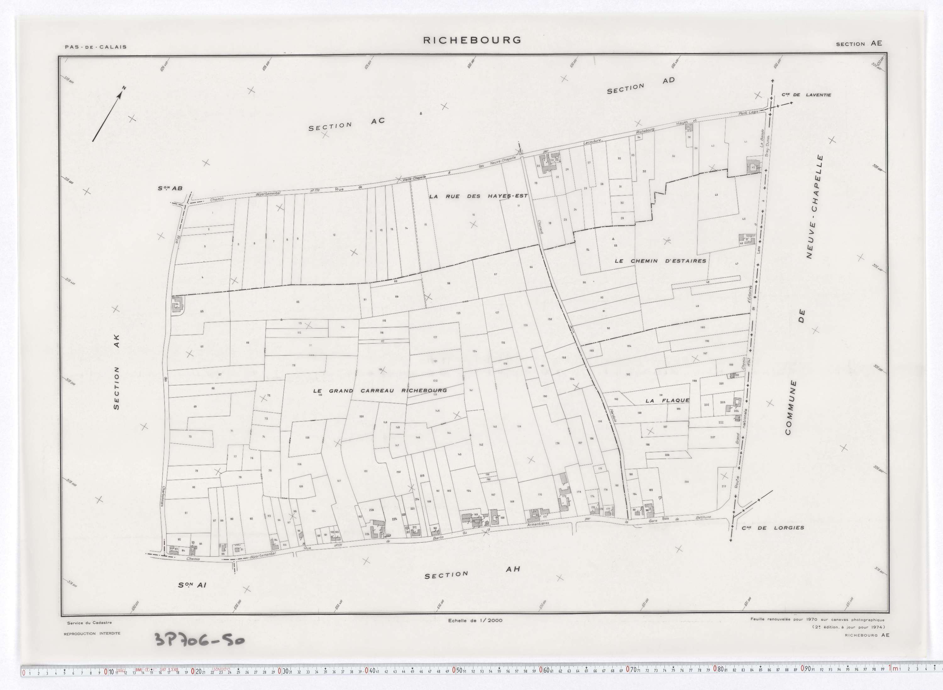 Richebourg - Section AE.