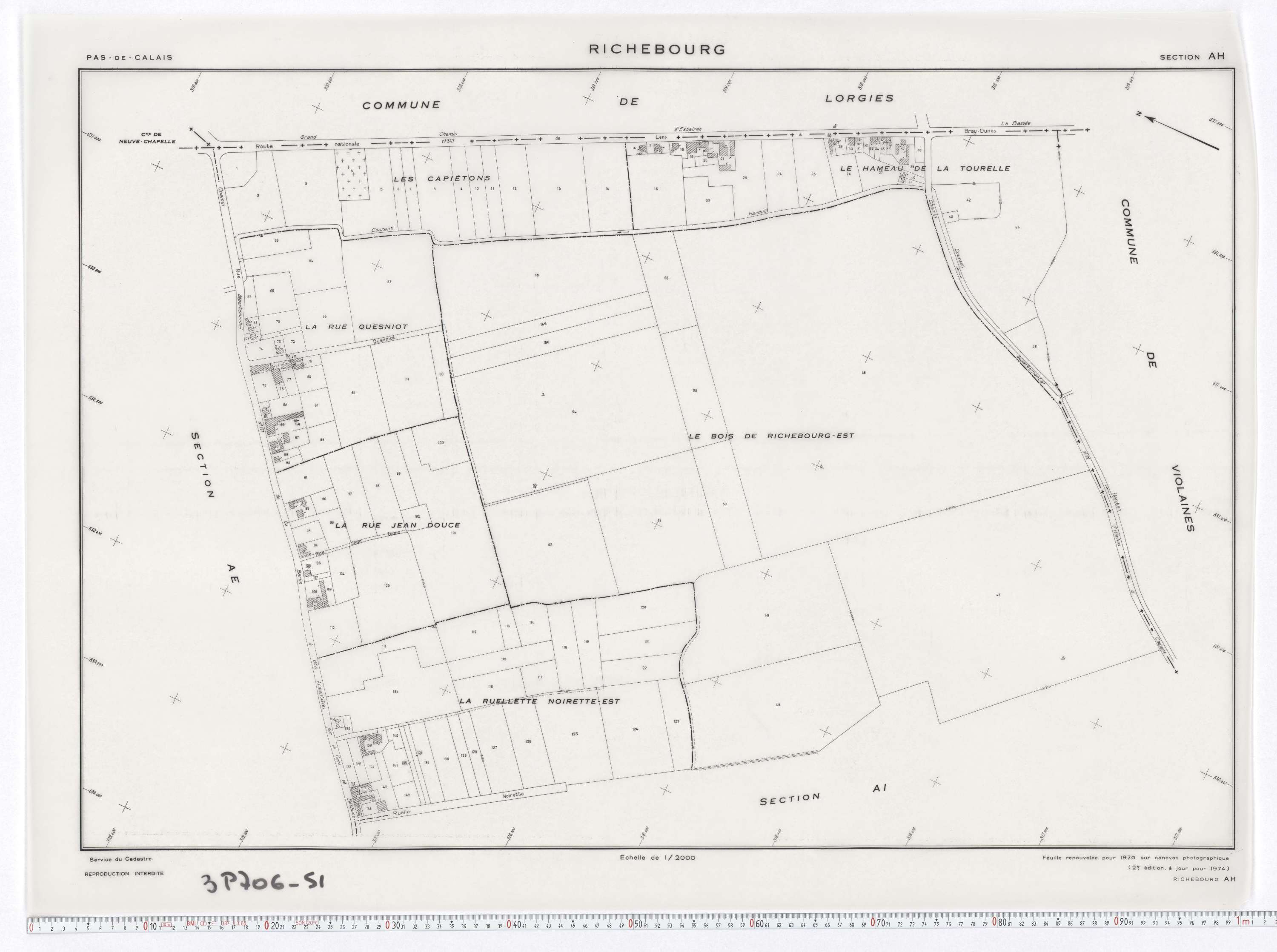 Richebourg - Section AH.
