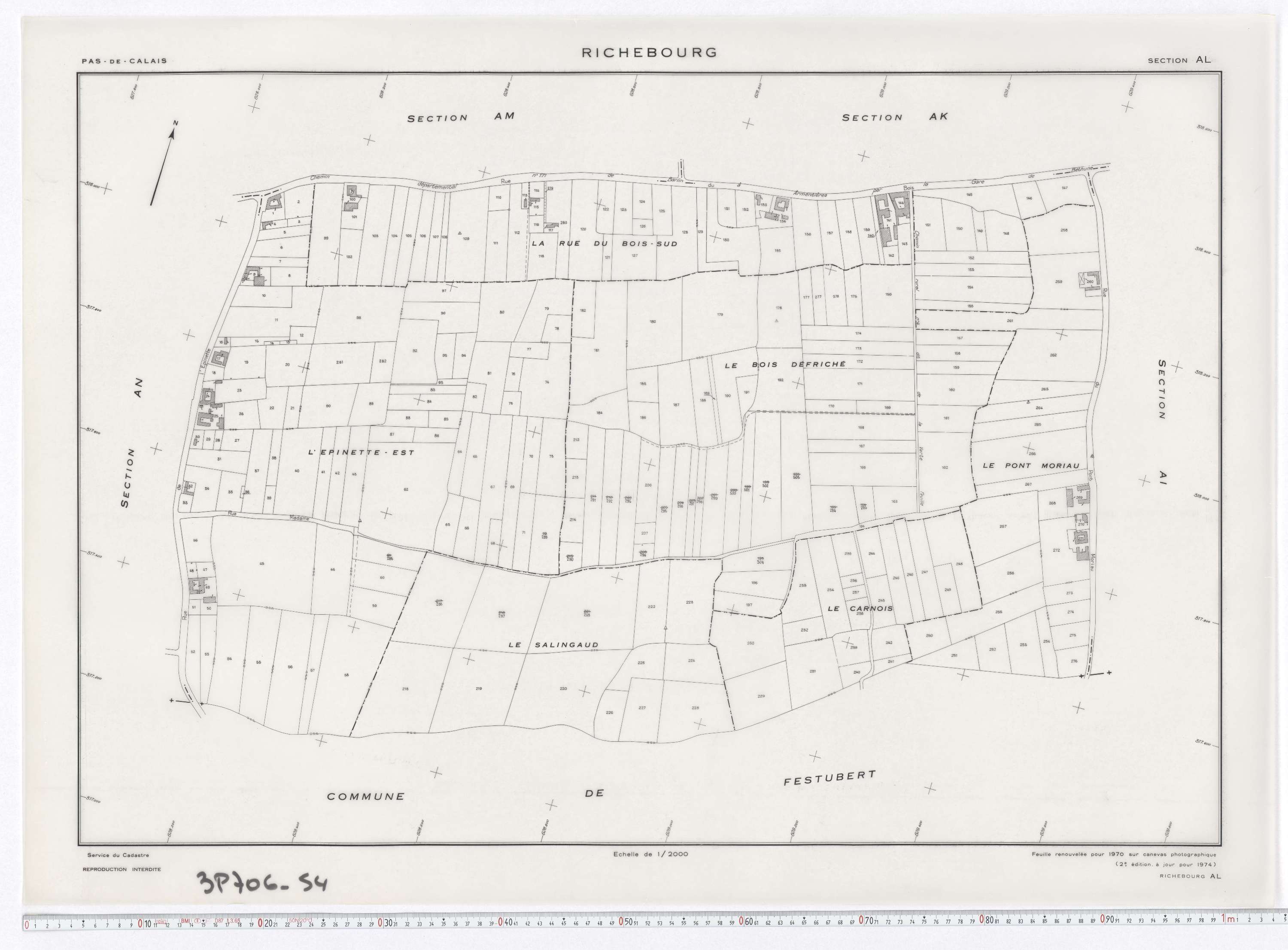 Richebourg - Section AL.