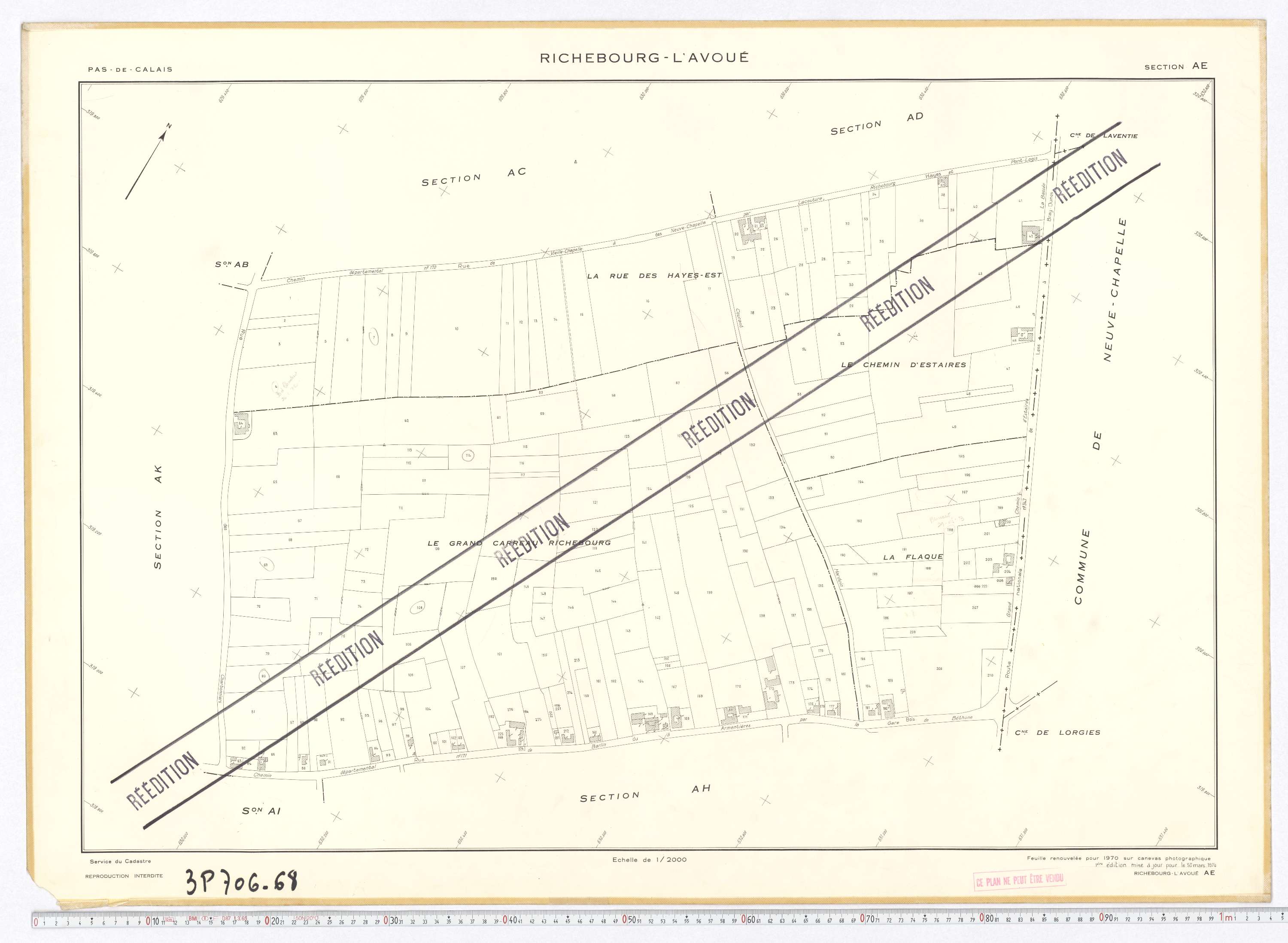 Richebourg - Section AE.