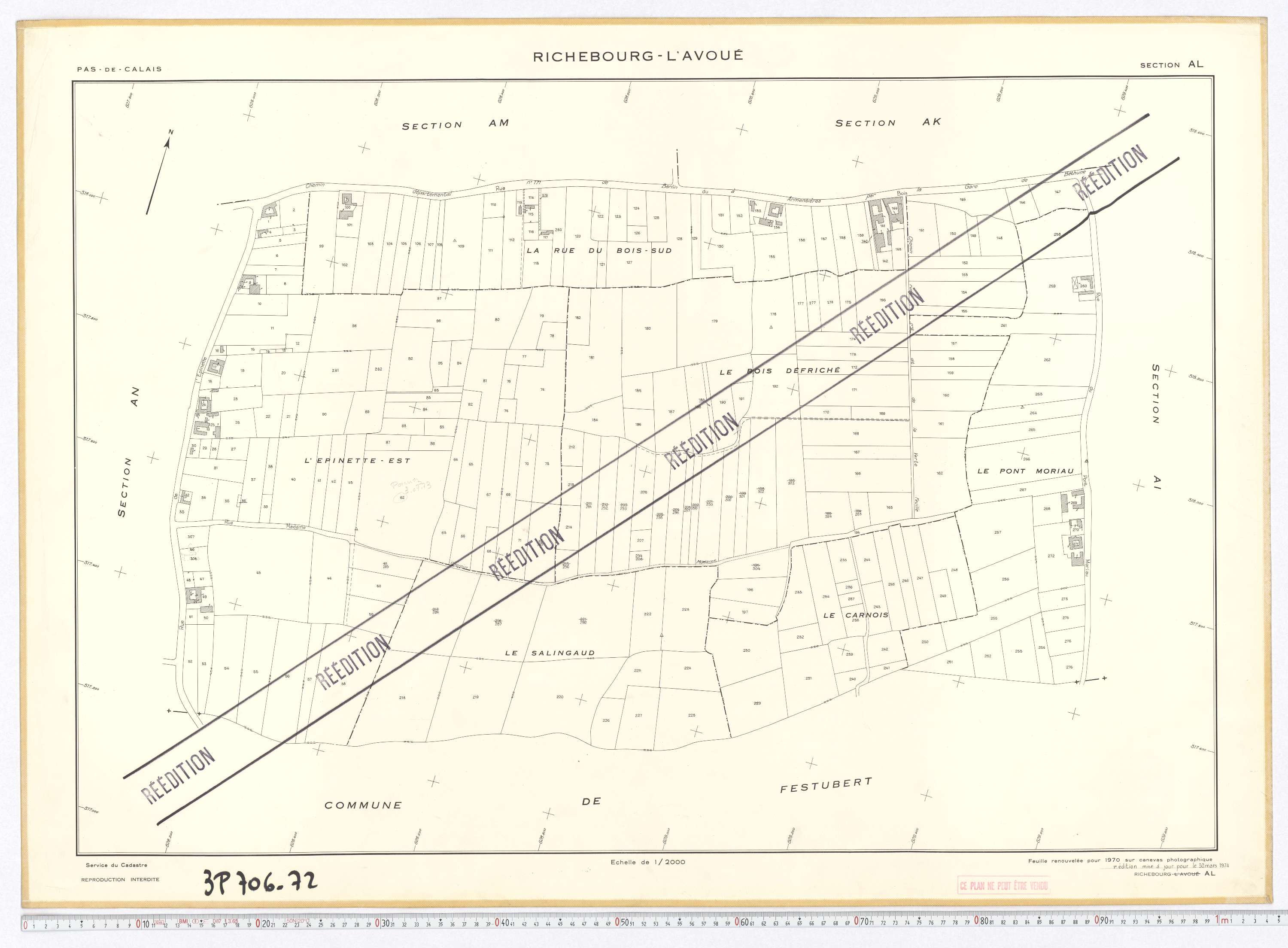 Richebourg - Section AL.