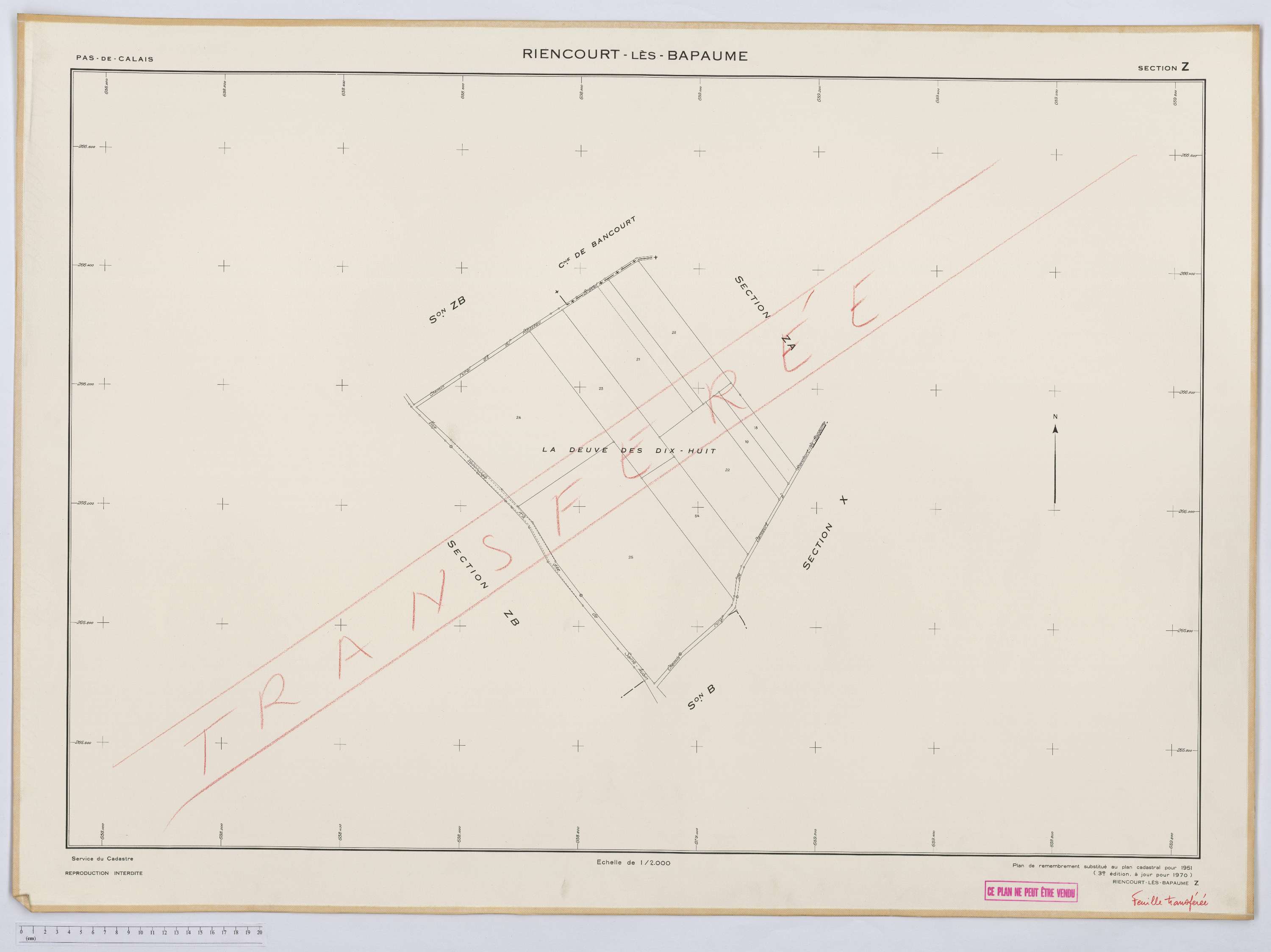 Riencourt-lès-Bapaume - Section Z.