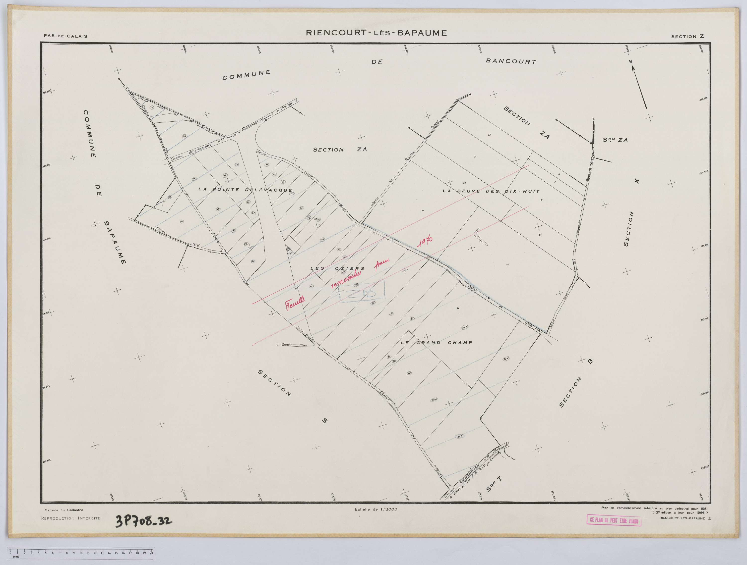 Riencourt-lès-Bapaume - Section Z.