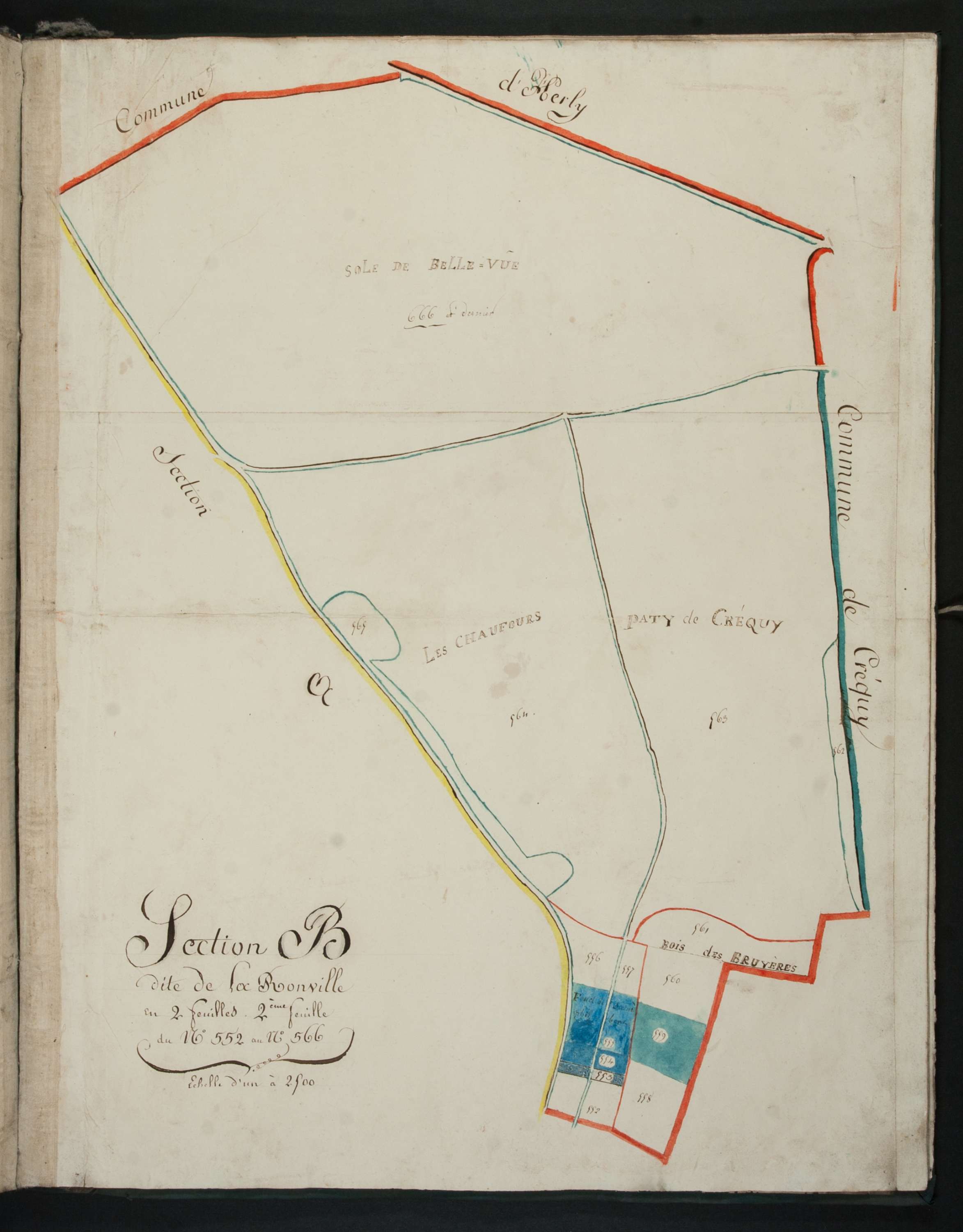 Rimboval - Section B, 2ème feuille