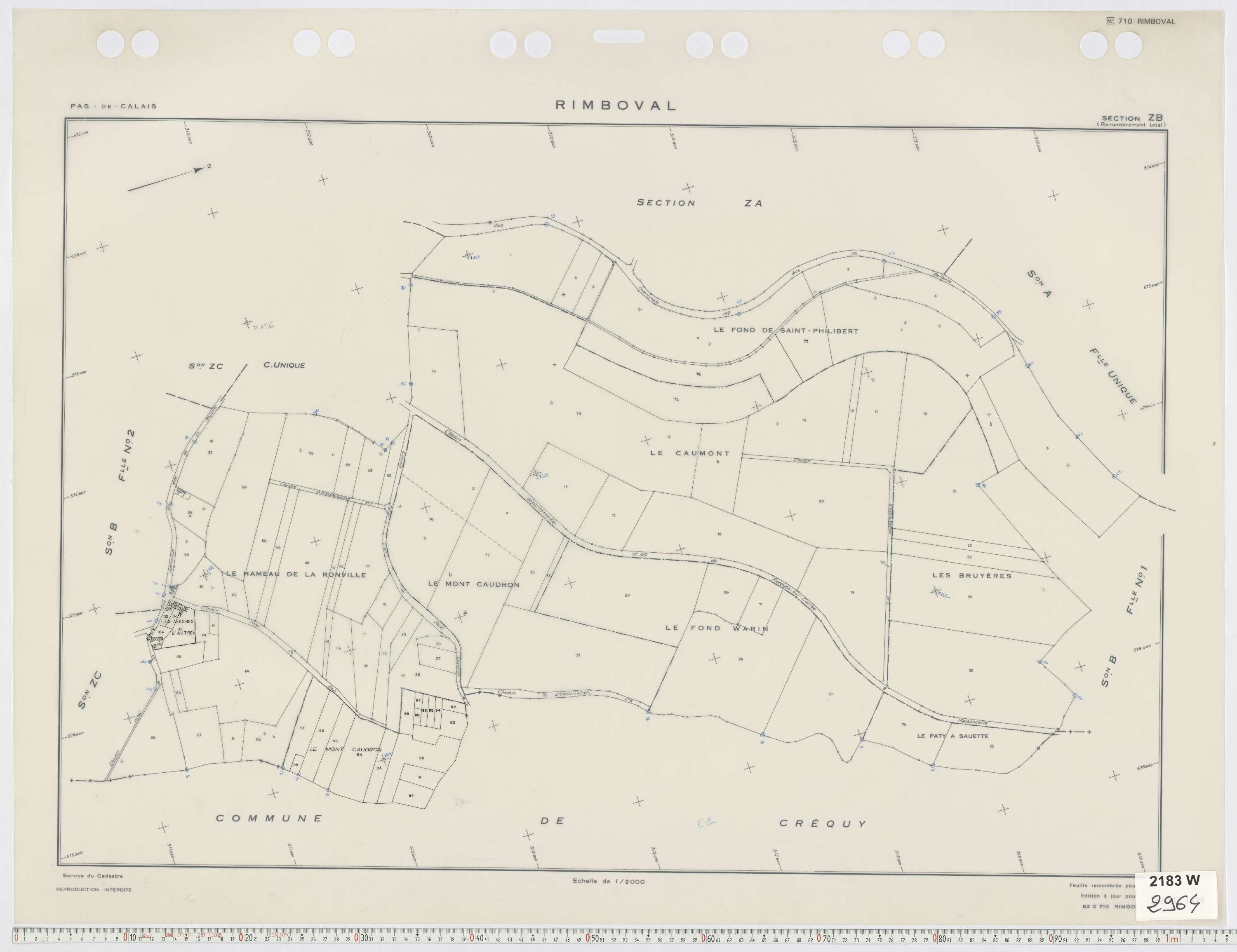 Rimboval - Section ZB.