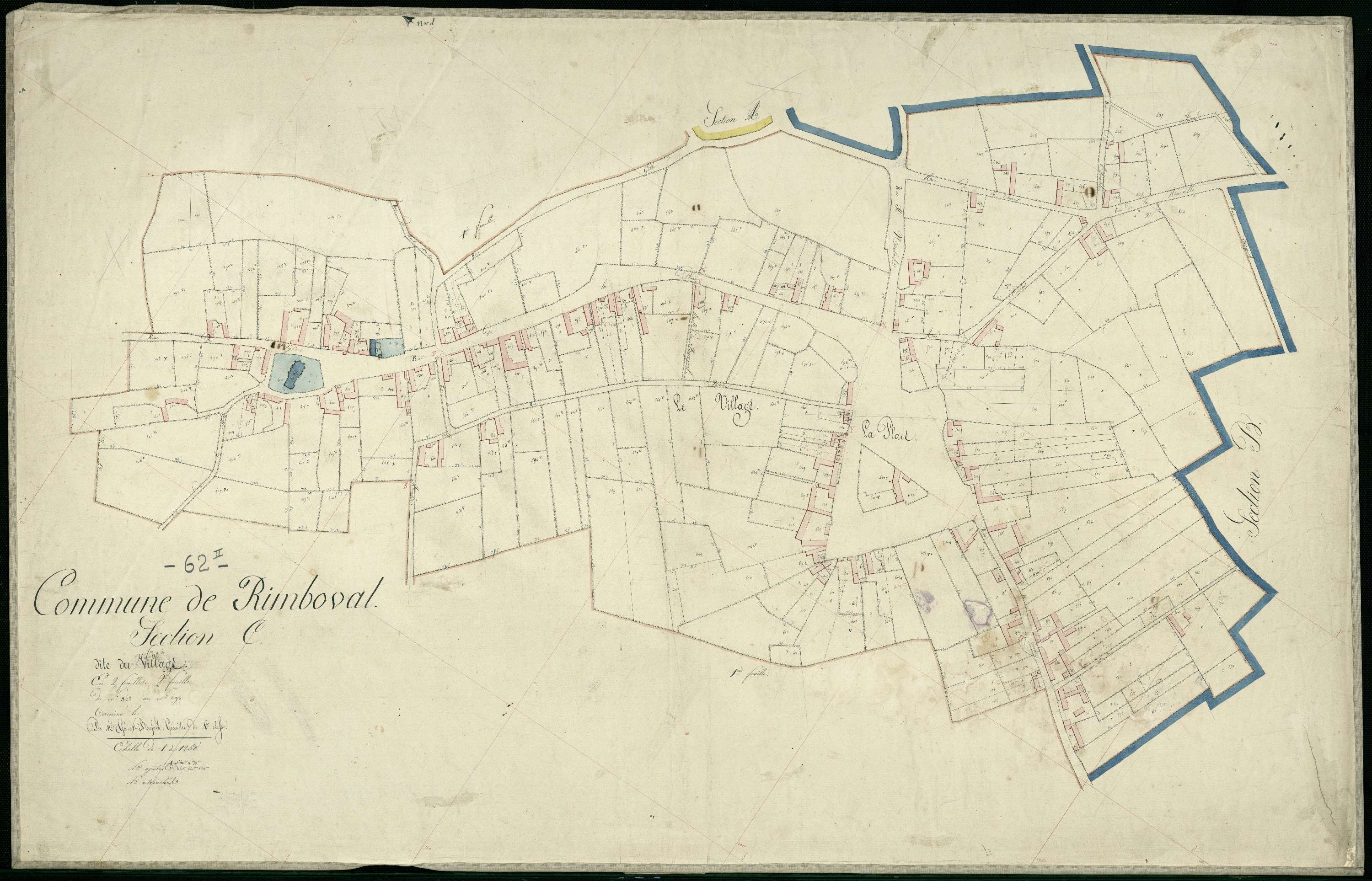 Rimboval - Section C, 2e feuille