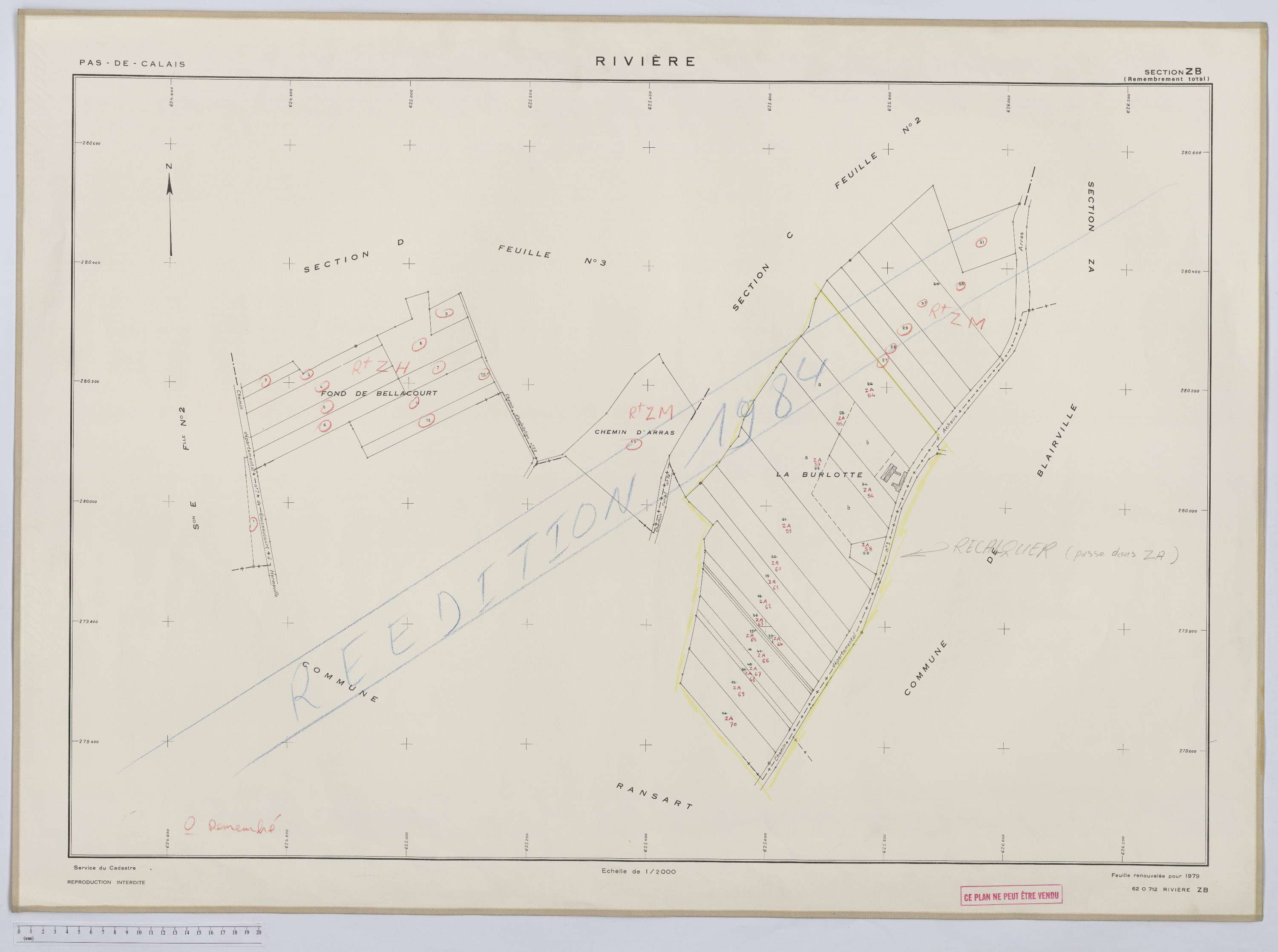 Rivière - Section ZB.