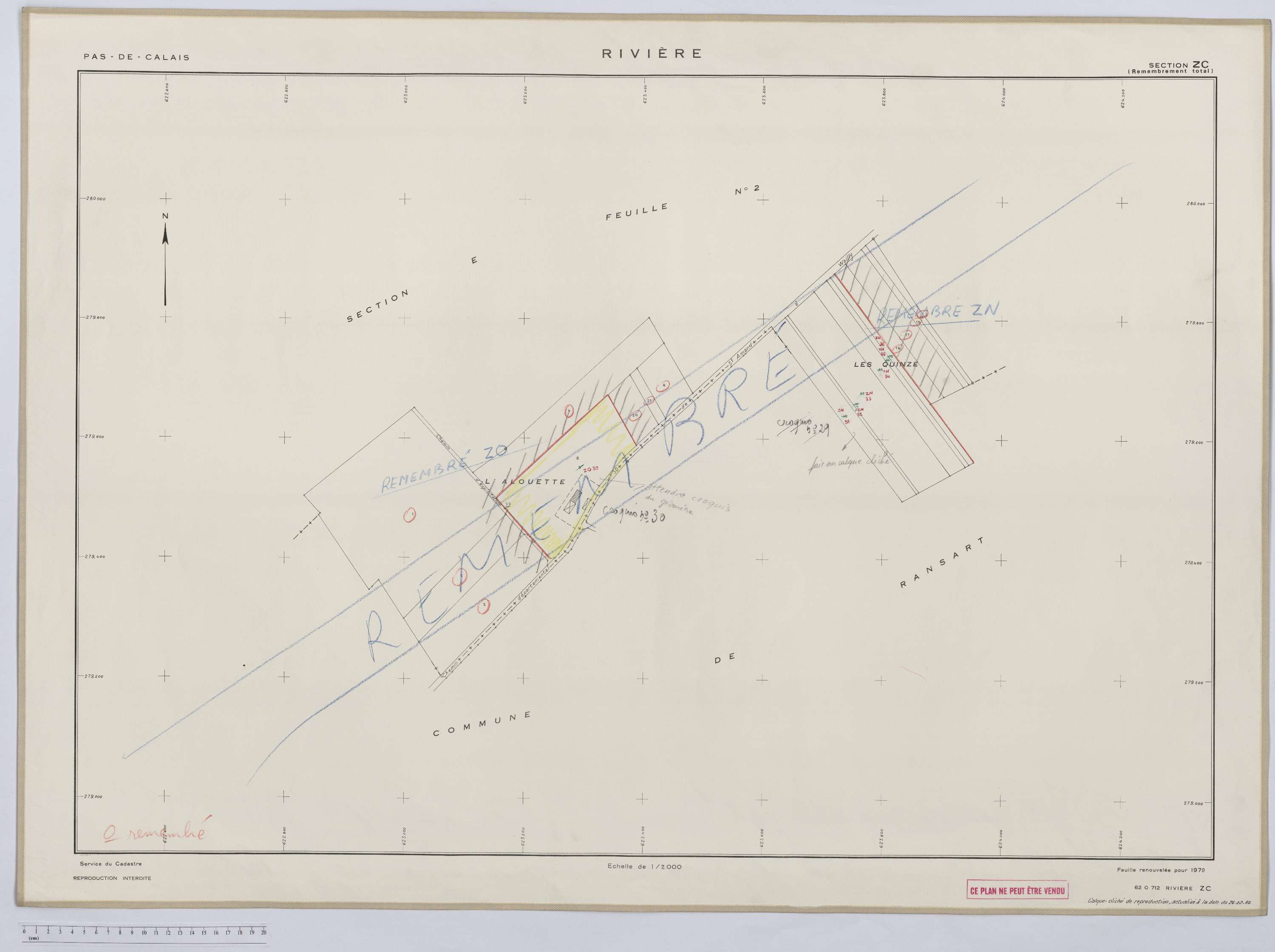 Rivière - Section ZC.