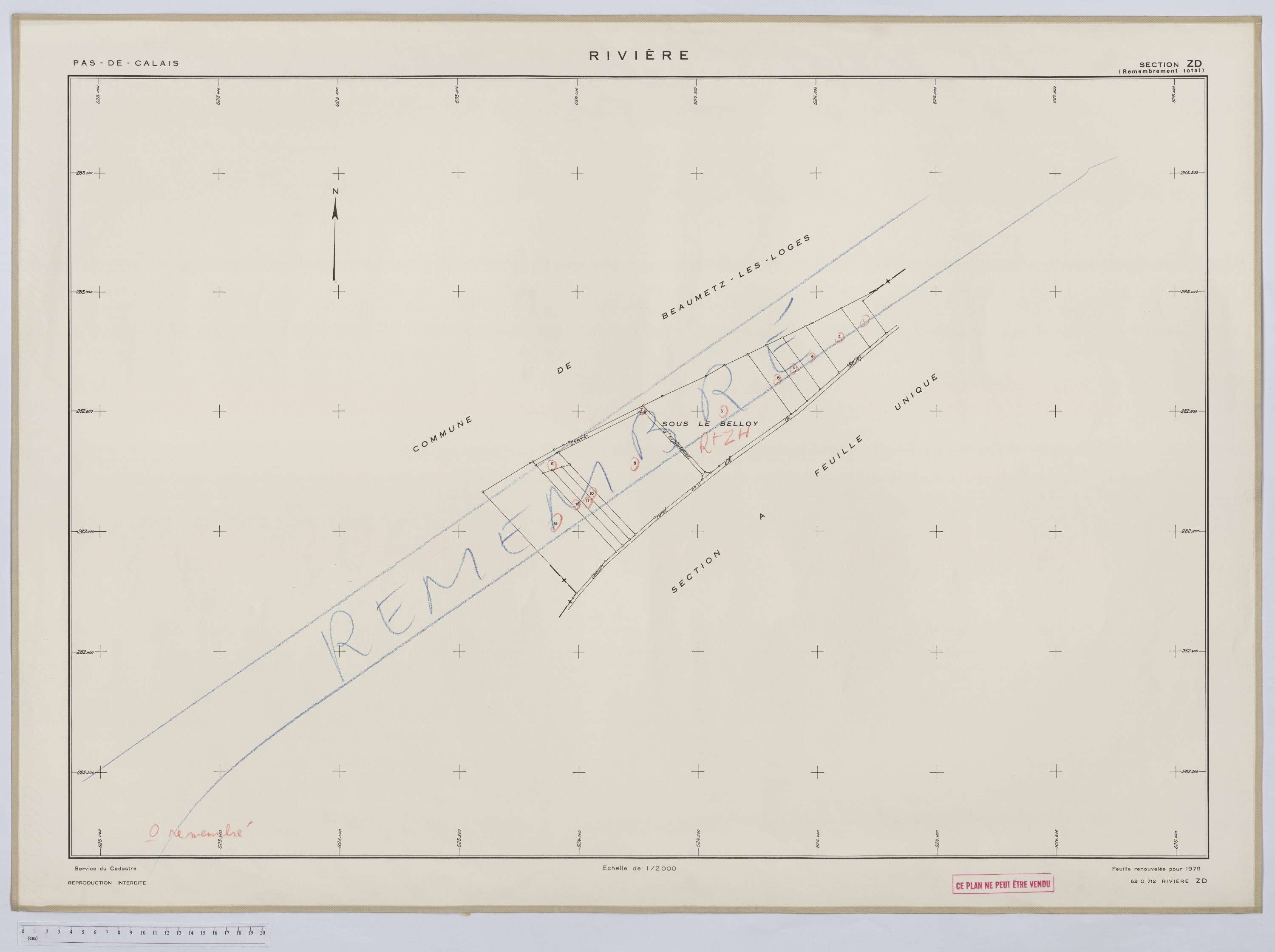 Rivière - Section ZD.