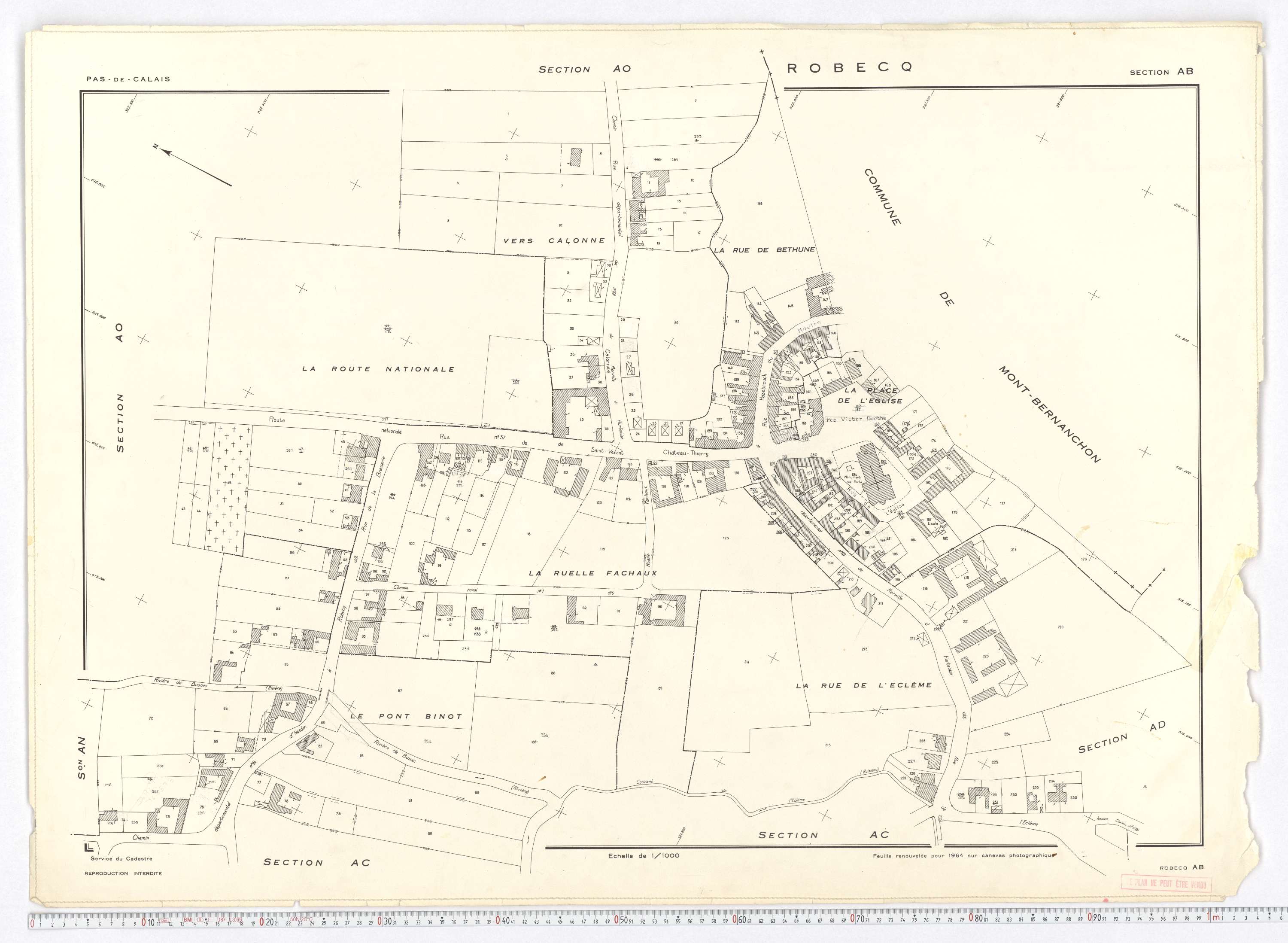 Robecq - Section AB.