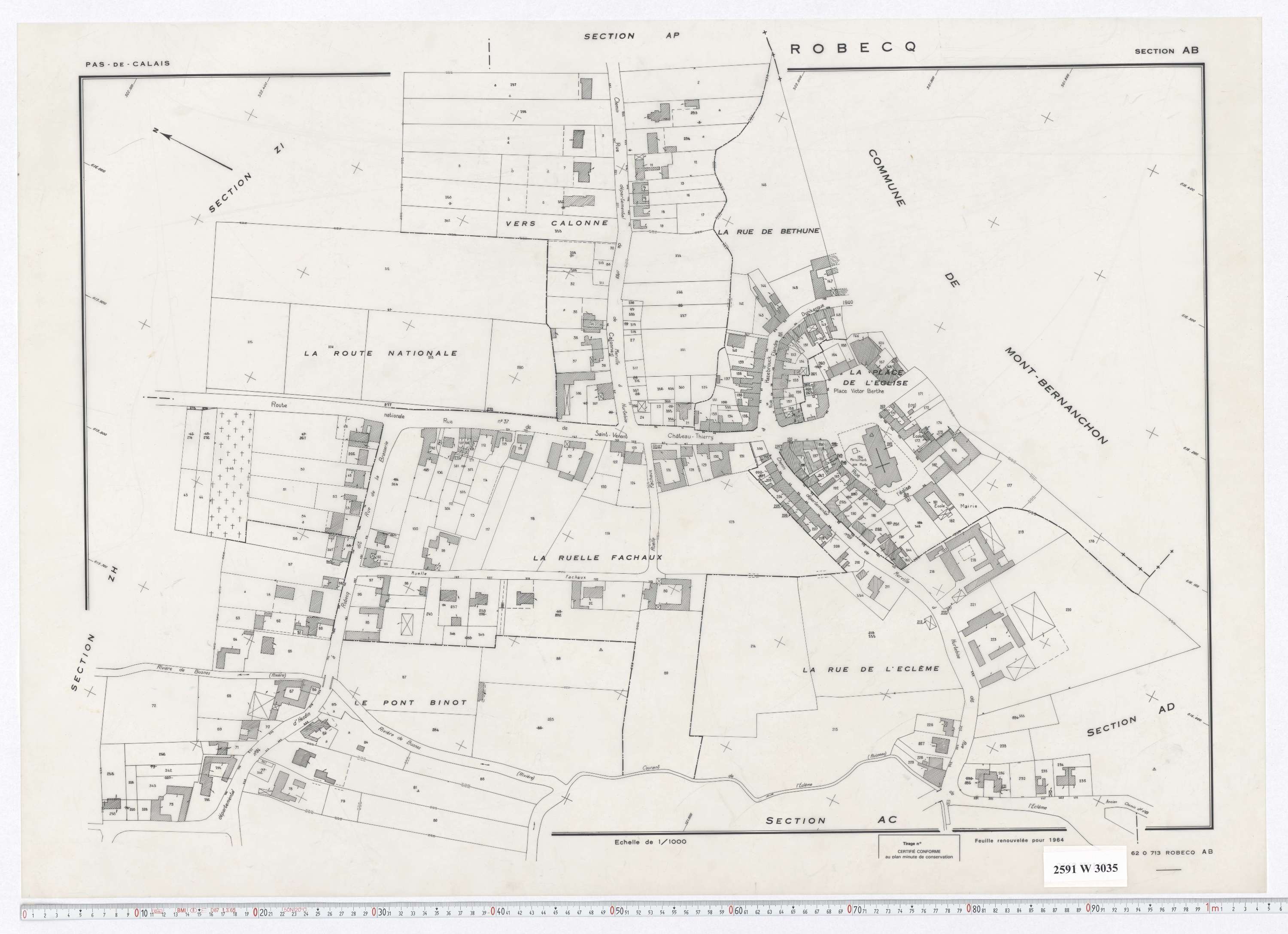 Robecq - Section AB.